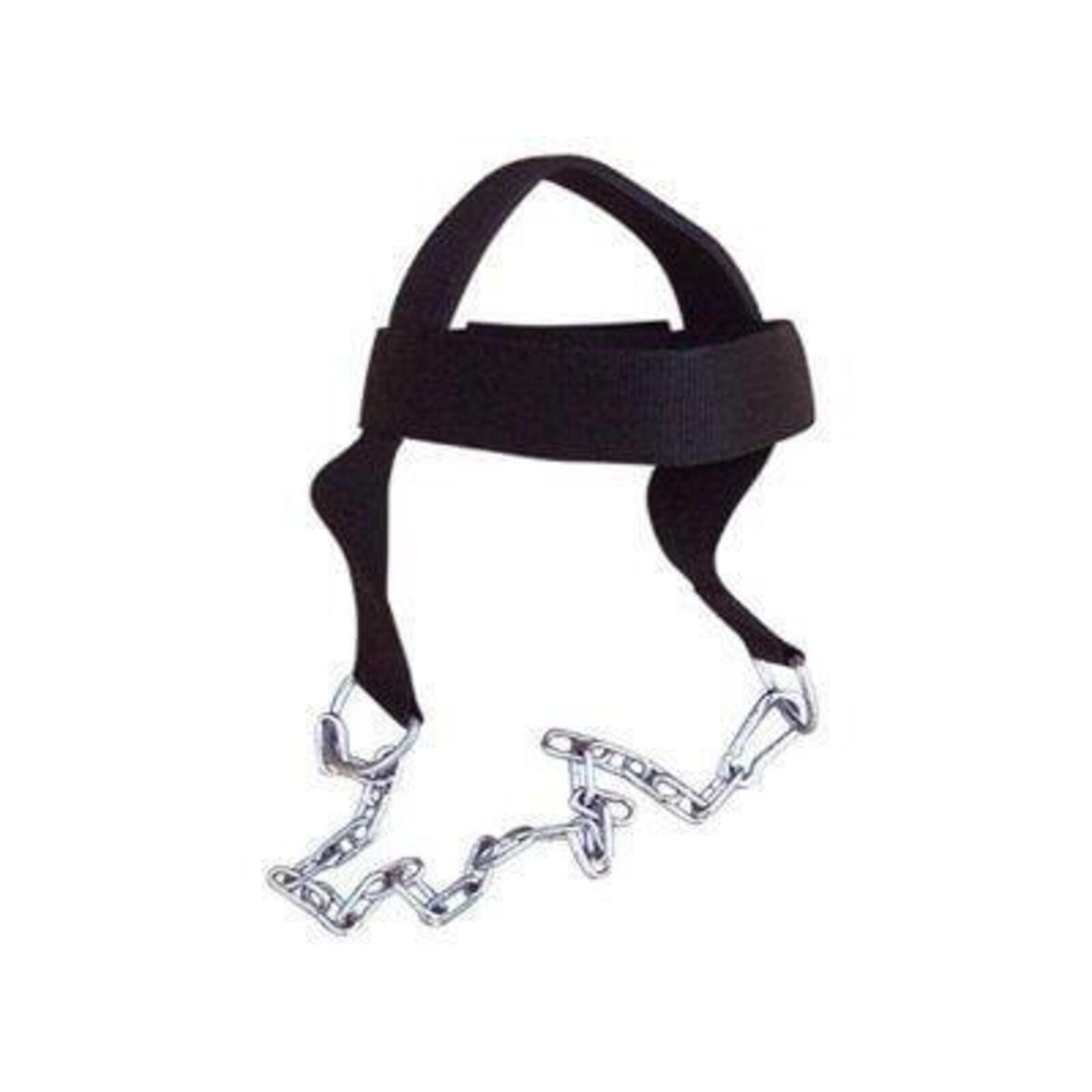 GYM WEIGHT LIFTING HEAD NECK STRENGTH HARNESS STRAP FITNESS