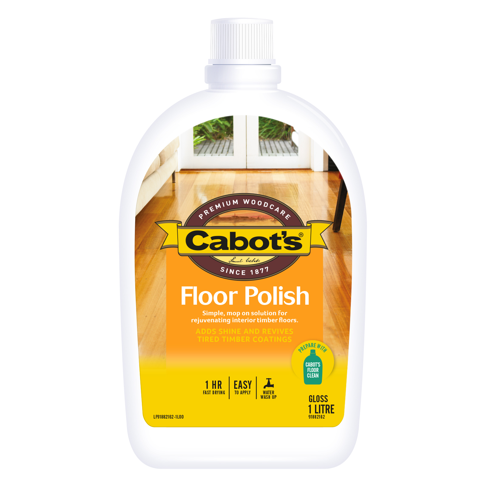 Cabot's 1L Floor Polish Bunnings Australia