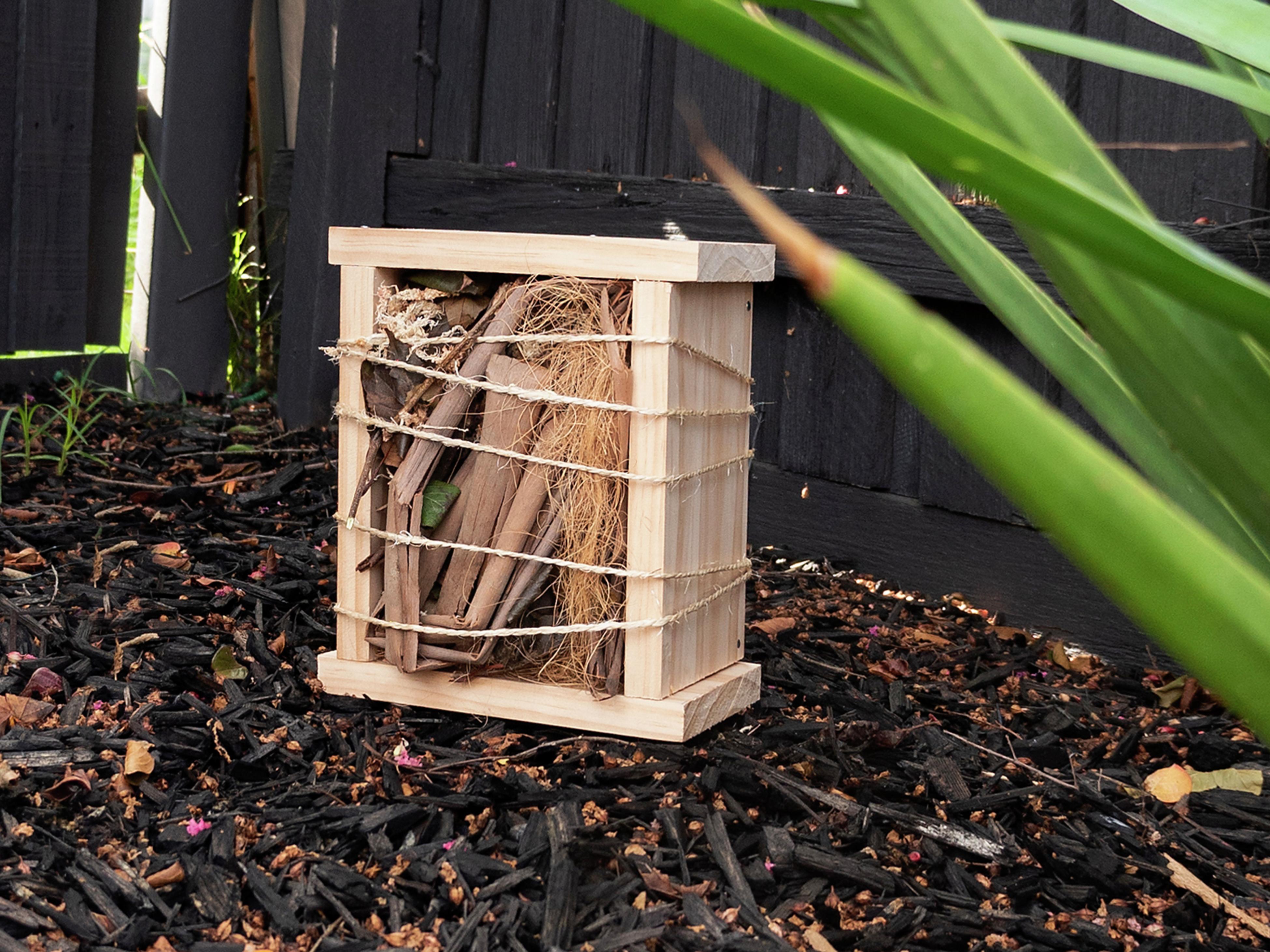 How To Make A Bug Hotel - Bunnings Australia