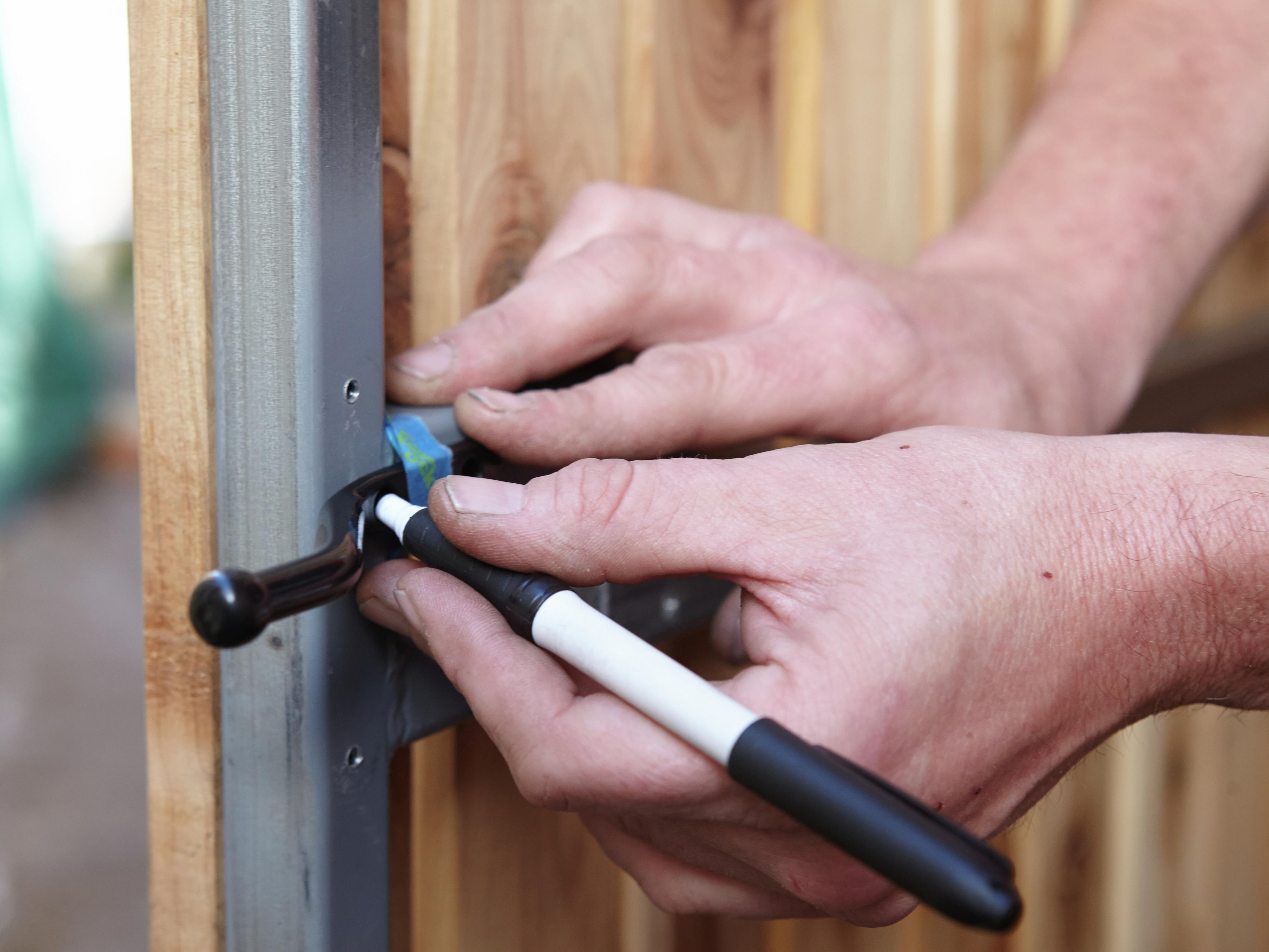 How To Install a Gate Latch Bunnings Australia