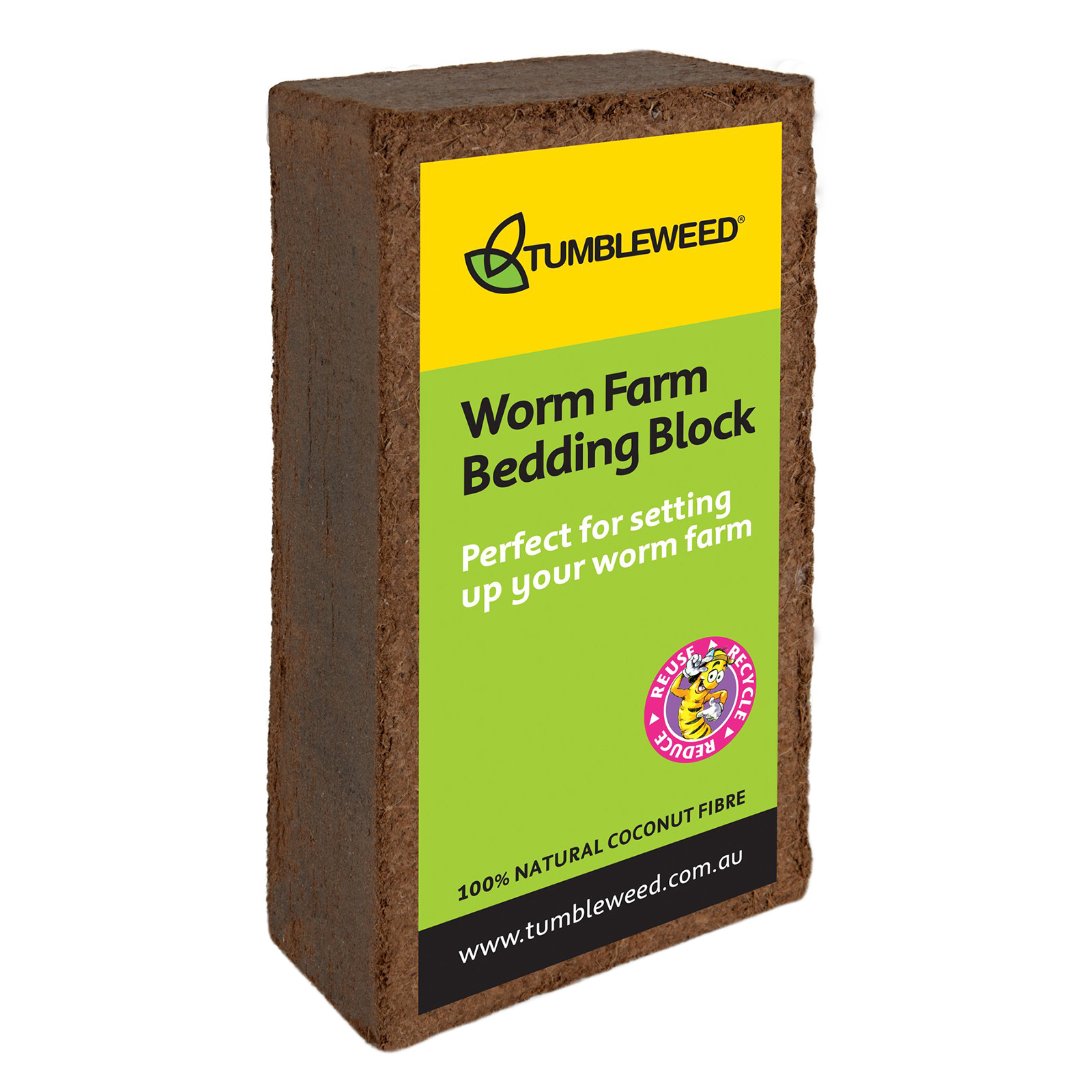 Tumbleweed Worm Farm Bedding Block Bunnings Australia