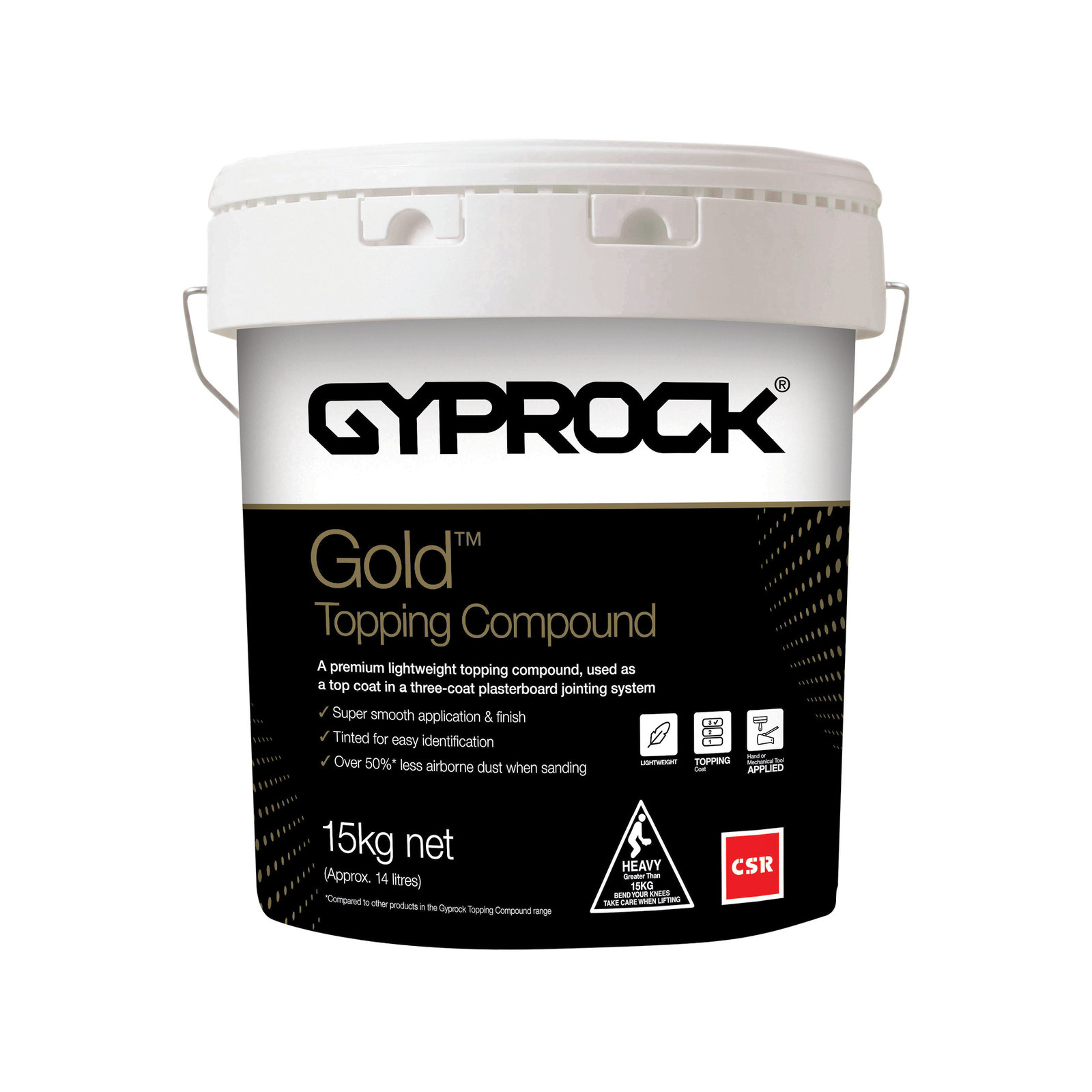 Gyprock 15kg Gold Topping Compound Bunnings Australia
