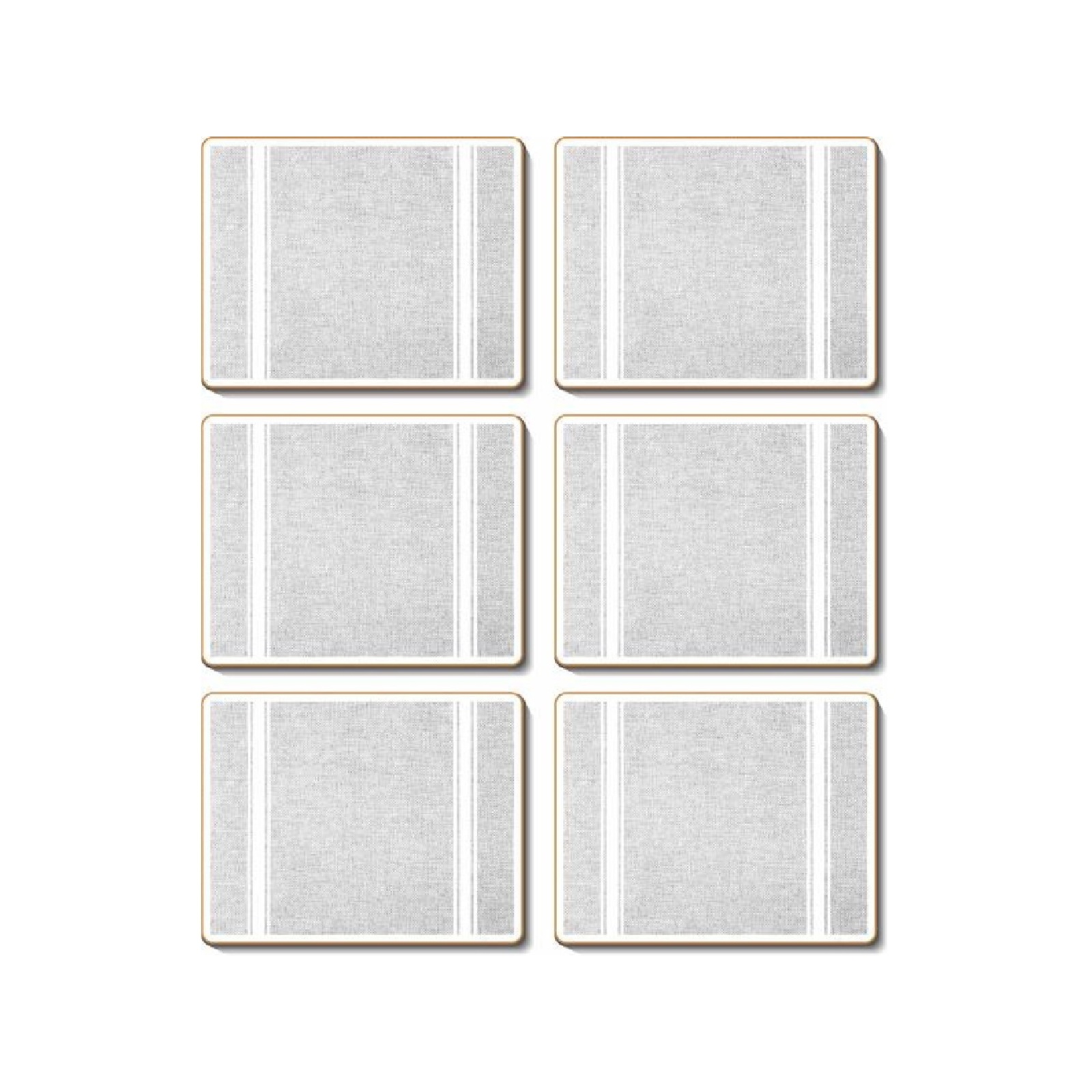 Cinnamon Placemats Cork Backed Set of 6 Hamptons Bunnings Australia