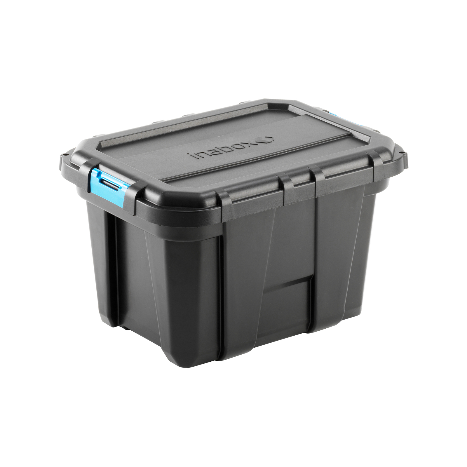 Inabox 38L Iron Black Heavy Duty Storage Container - Bunnings Australia