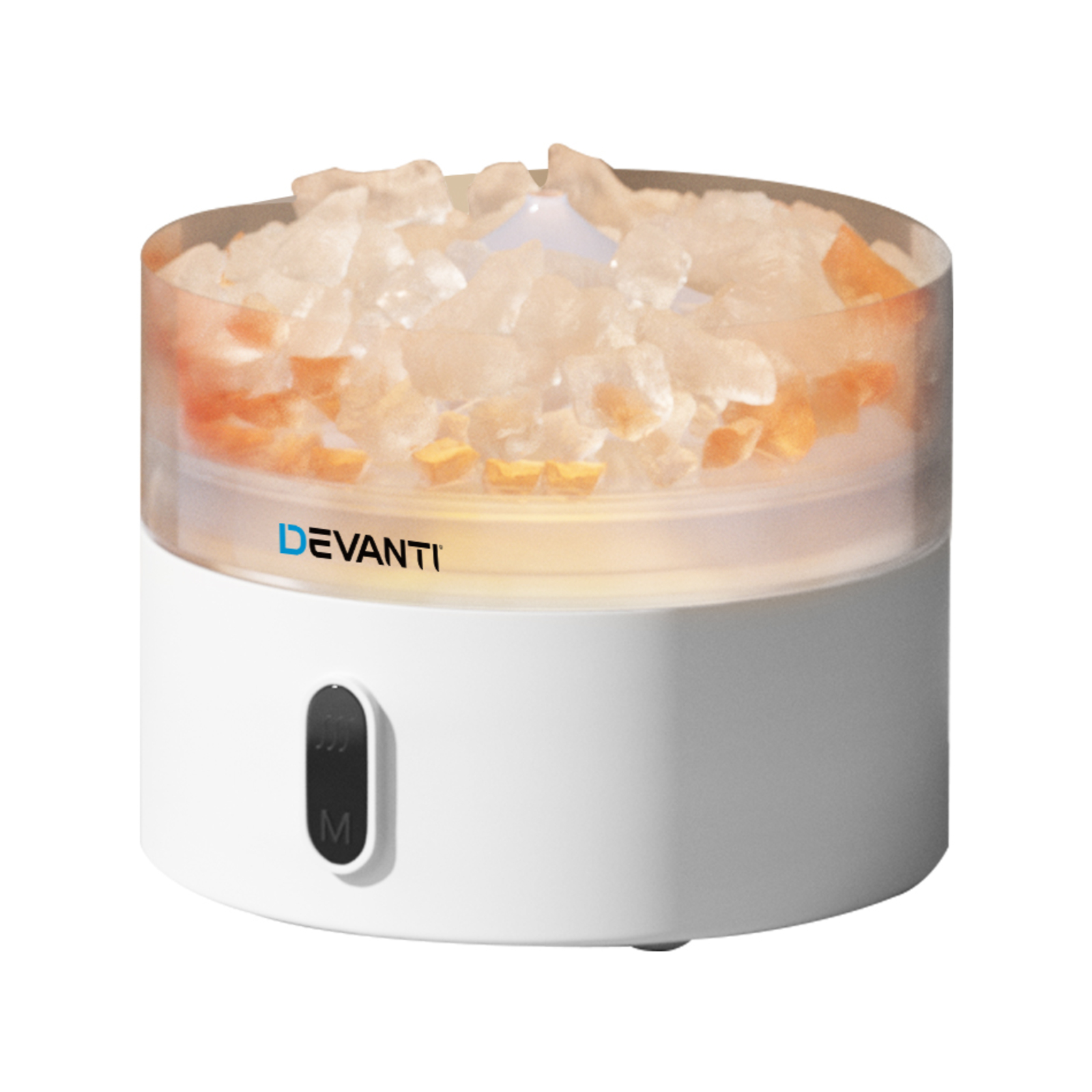 Devanti Aroma Diffuser Ultrasonic Aromatherapy Himalayan Salt 220ml