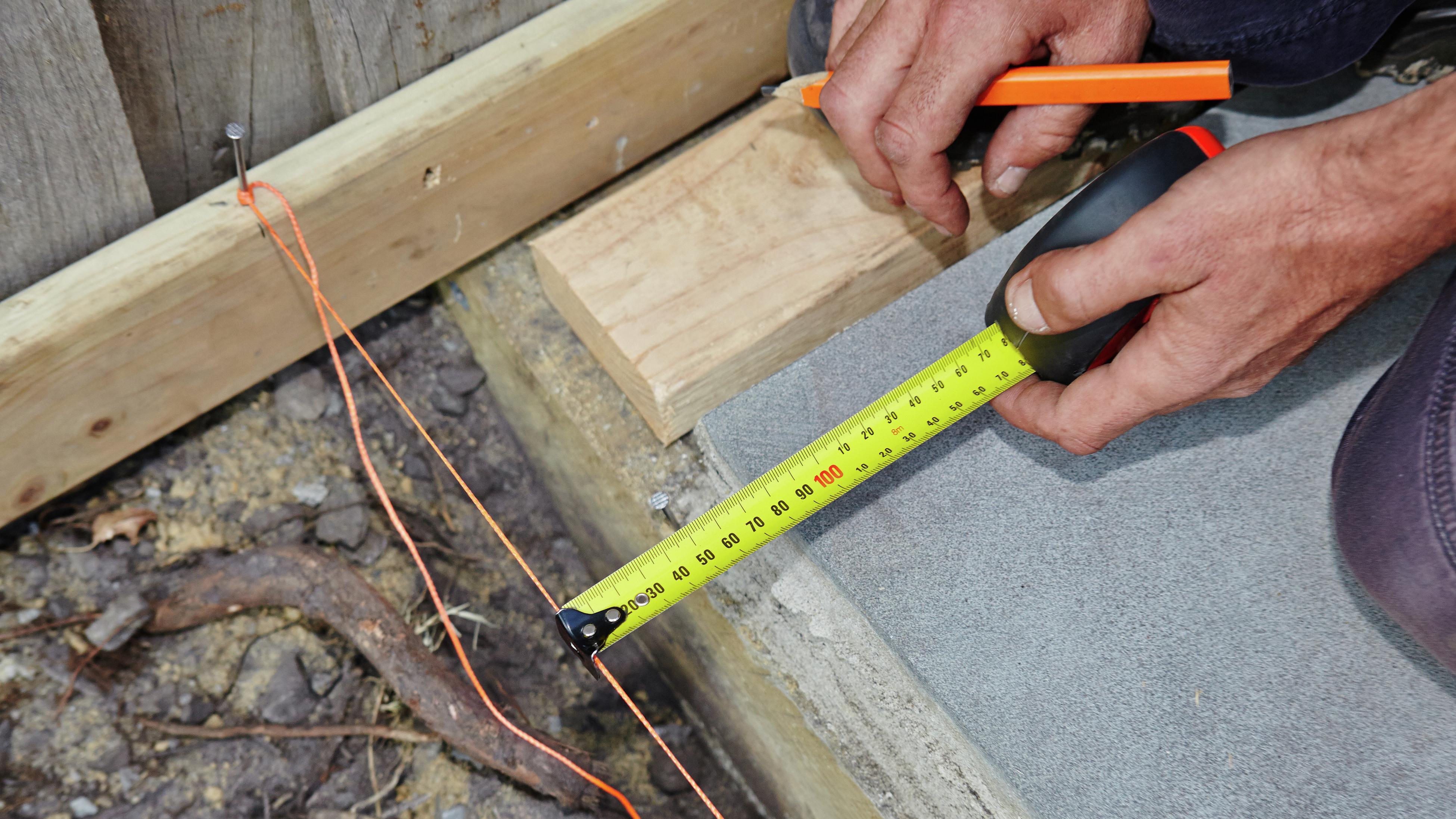 How To Set Out String Lines For a Carport - Bunnings Australia