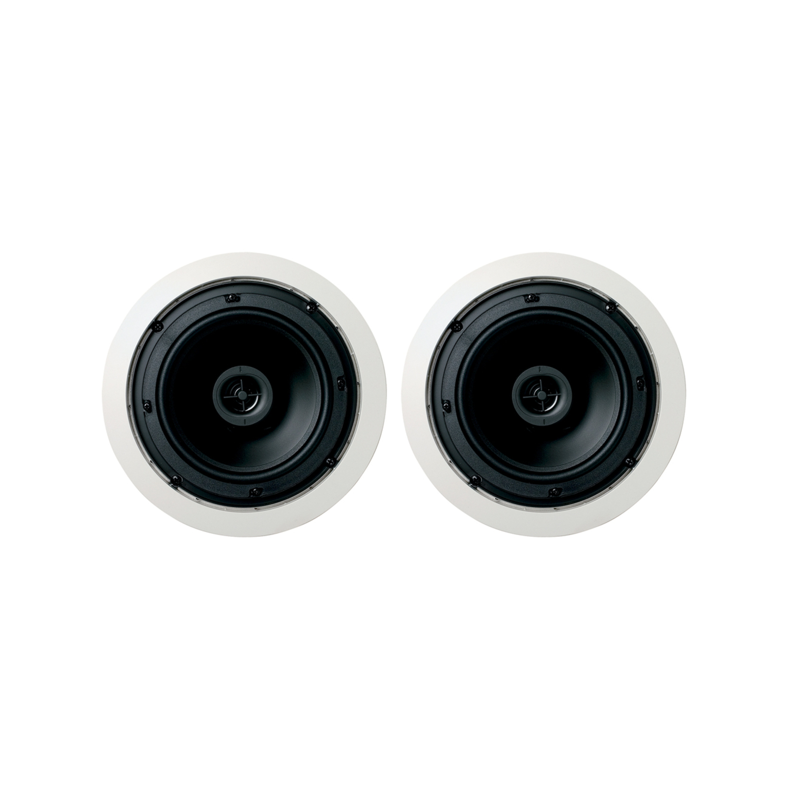 2pc Jamo 6.5CST Inceiling Music/Audio Loudspeakers White Bunnings