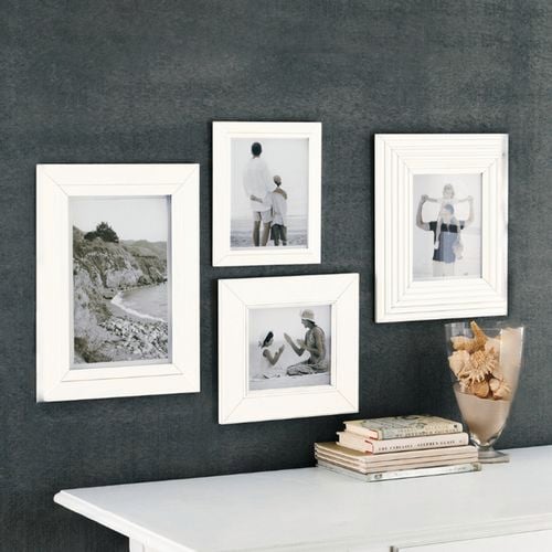 Upcycle
  old picture frames with a fresh coat of 2X Ultra Cover Spray Paint in Flat
  White and fill them with your favourite memories.