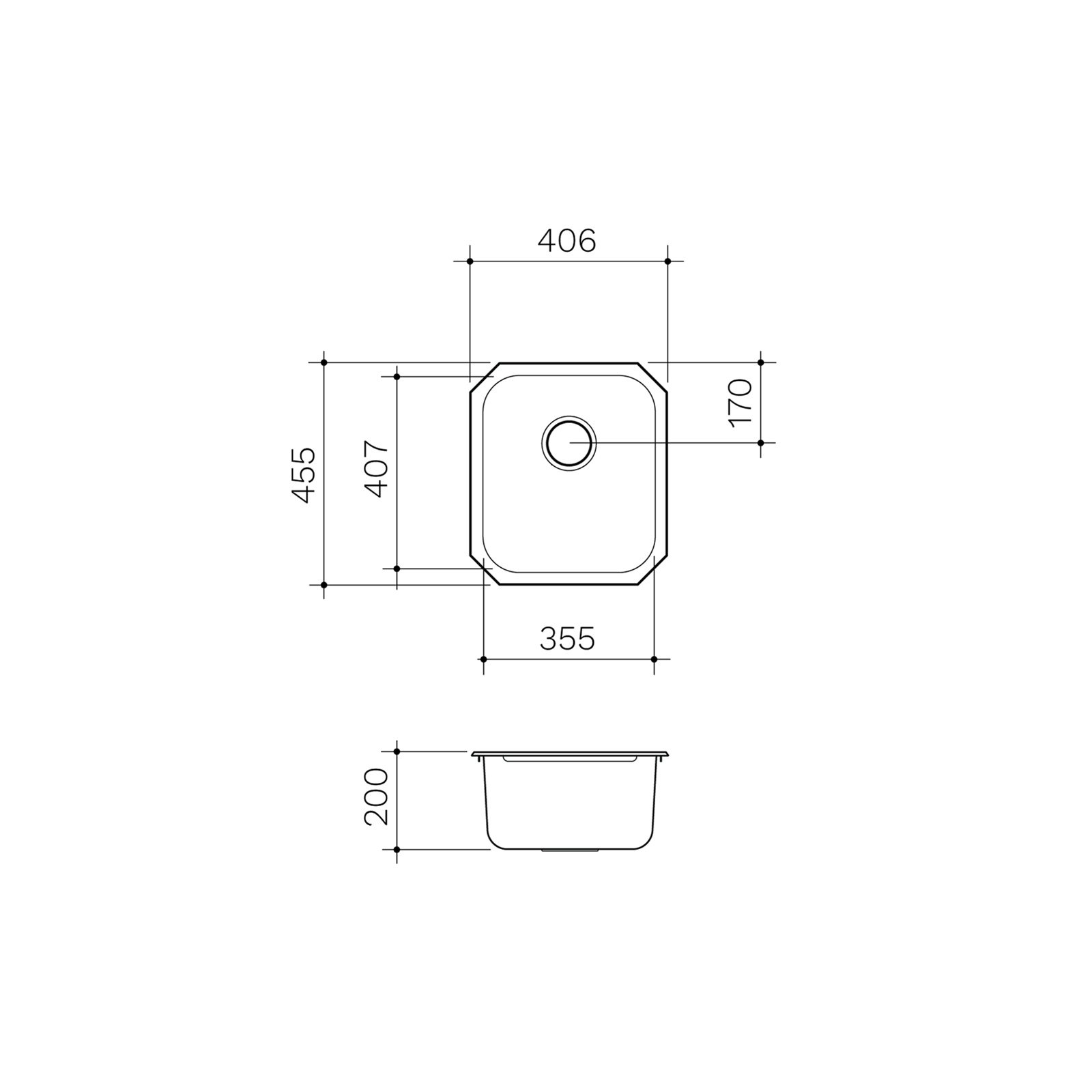 Clark Polar Single Bowl Undermount Sink Bunnings Australia