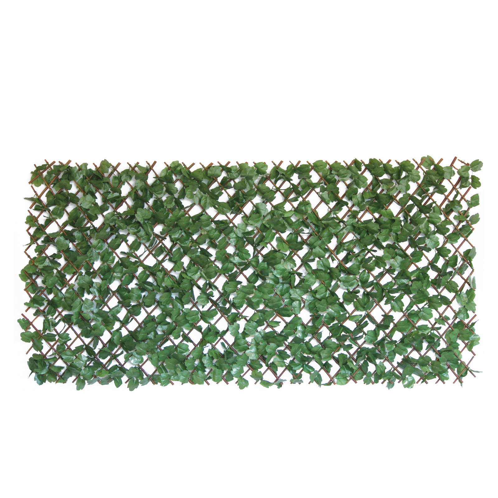 Lotus Collection 2 x 1m Dark Ivy Cloth Artificial Hedge Trellis