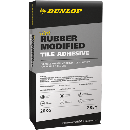 Dunlop 20kg Rubber Modified Tile Adhesive Bunnings Australia