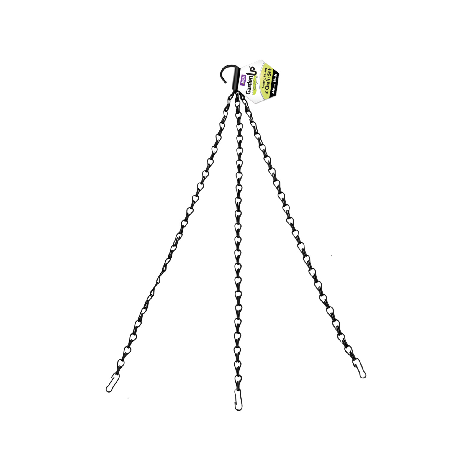 Jack 460mm Black Hanging Basket Chain Set Bunnings Australia