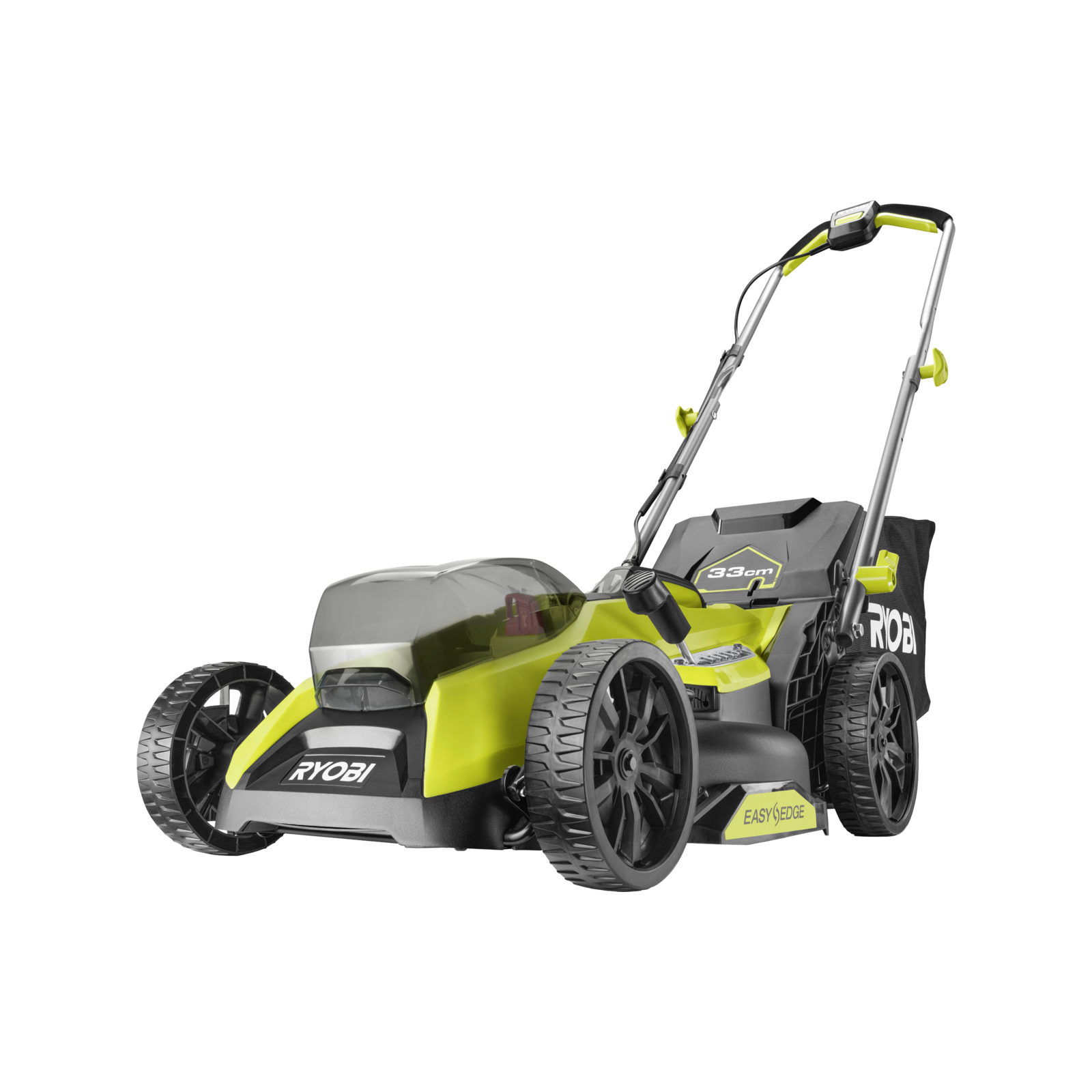 Ryobi 18V ONE+ Brushless 33cm (13”) Lawn Mower R18XLMW50 - Tool Only ...