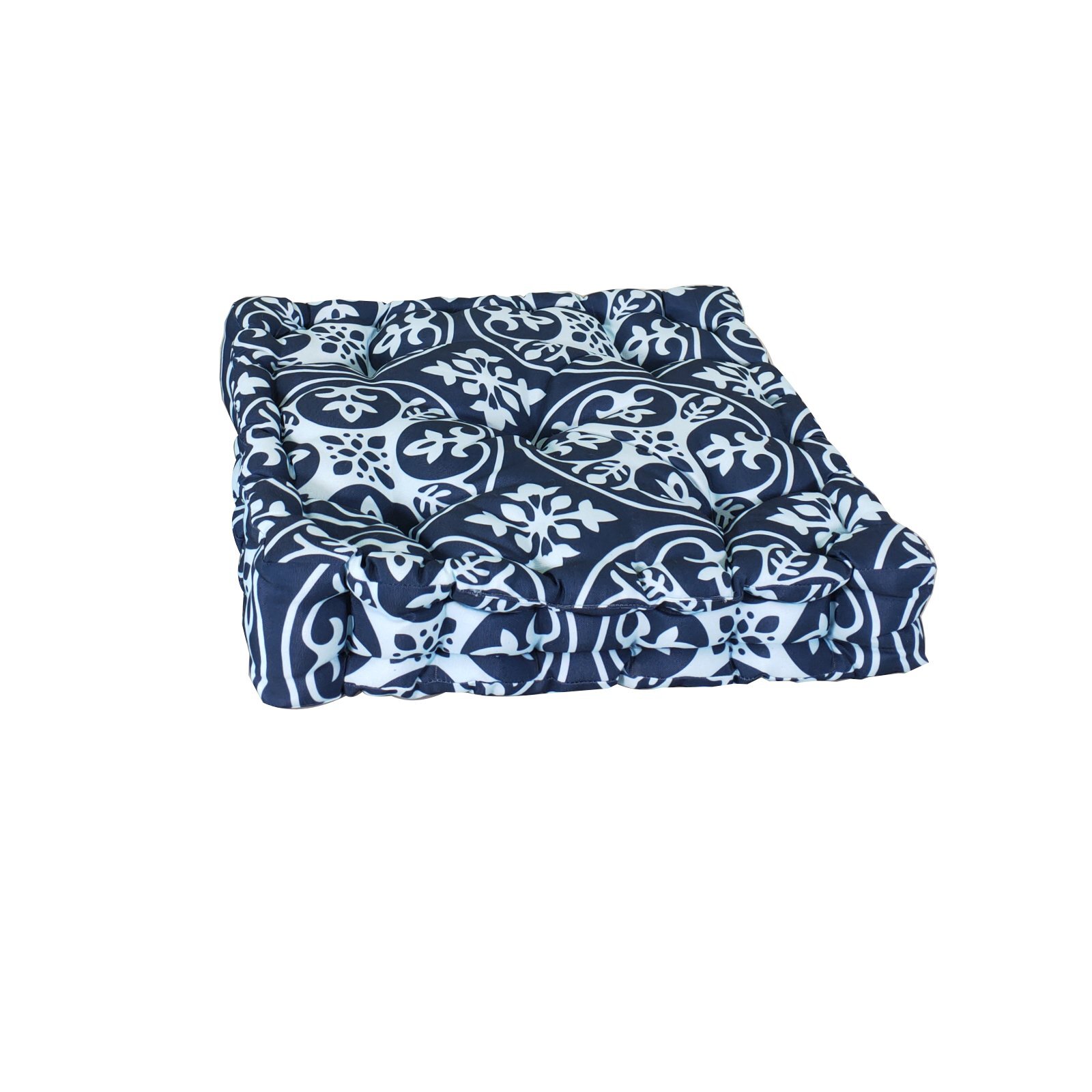Mojo 45cm Navy Marrakesh Floor Cushion Bunnings Australia