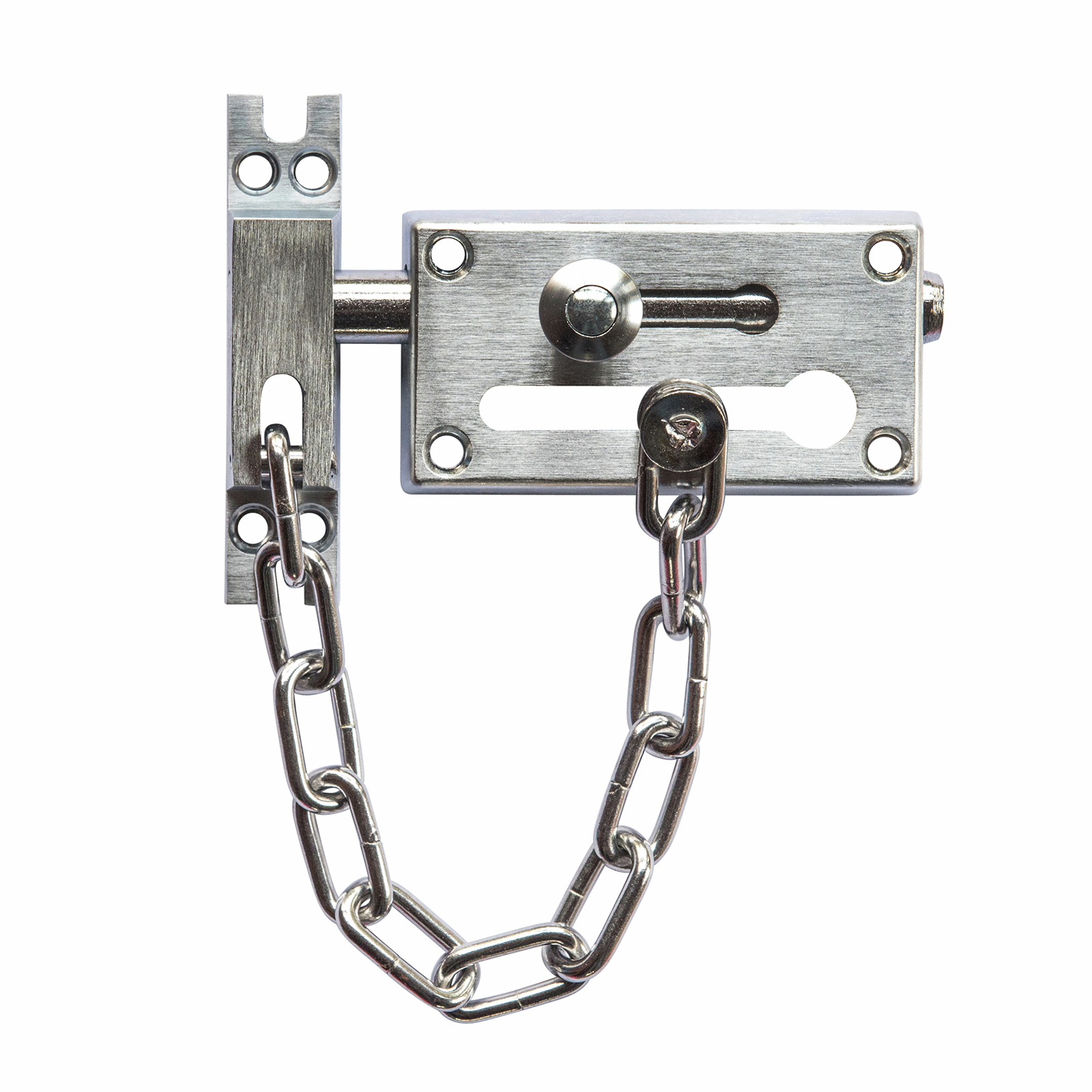 Taskmaster Satin Chrome Door Chain & Bolt Bunnings Australia
