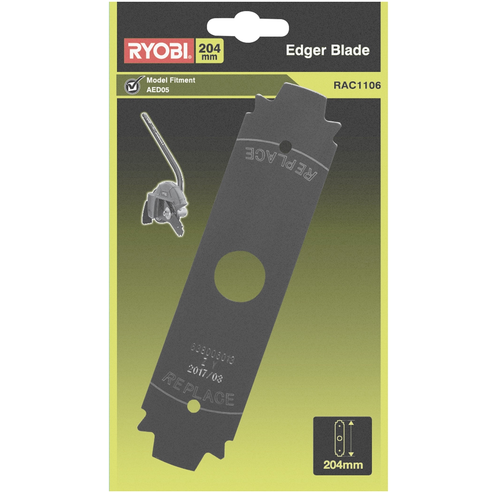 Ryobi 204mm Edger Blade Bunnings Australia