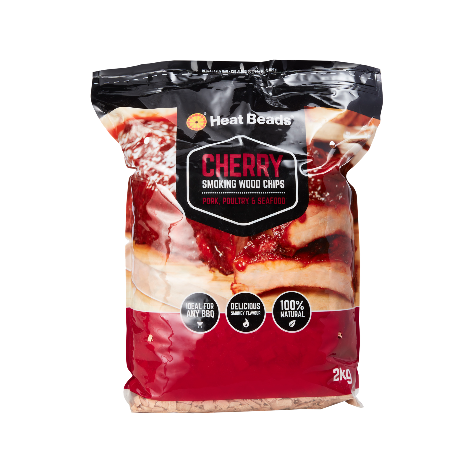 Heat Beads 2kg Cherry Smoking Wood Chips Bunnings Australia