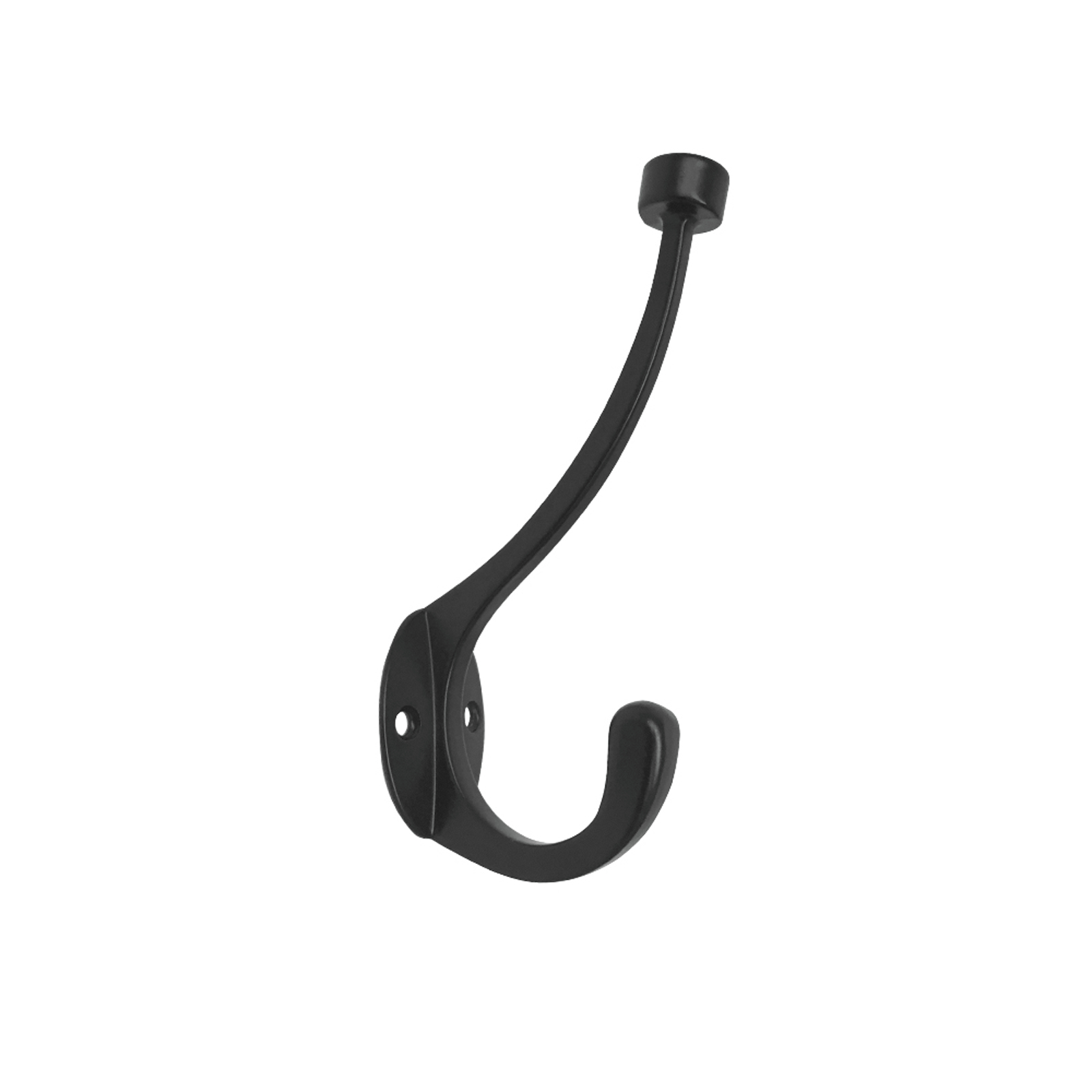 Adoored Black Modern Style Double Hook - 1 Pack - Bunnings New Zealand