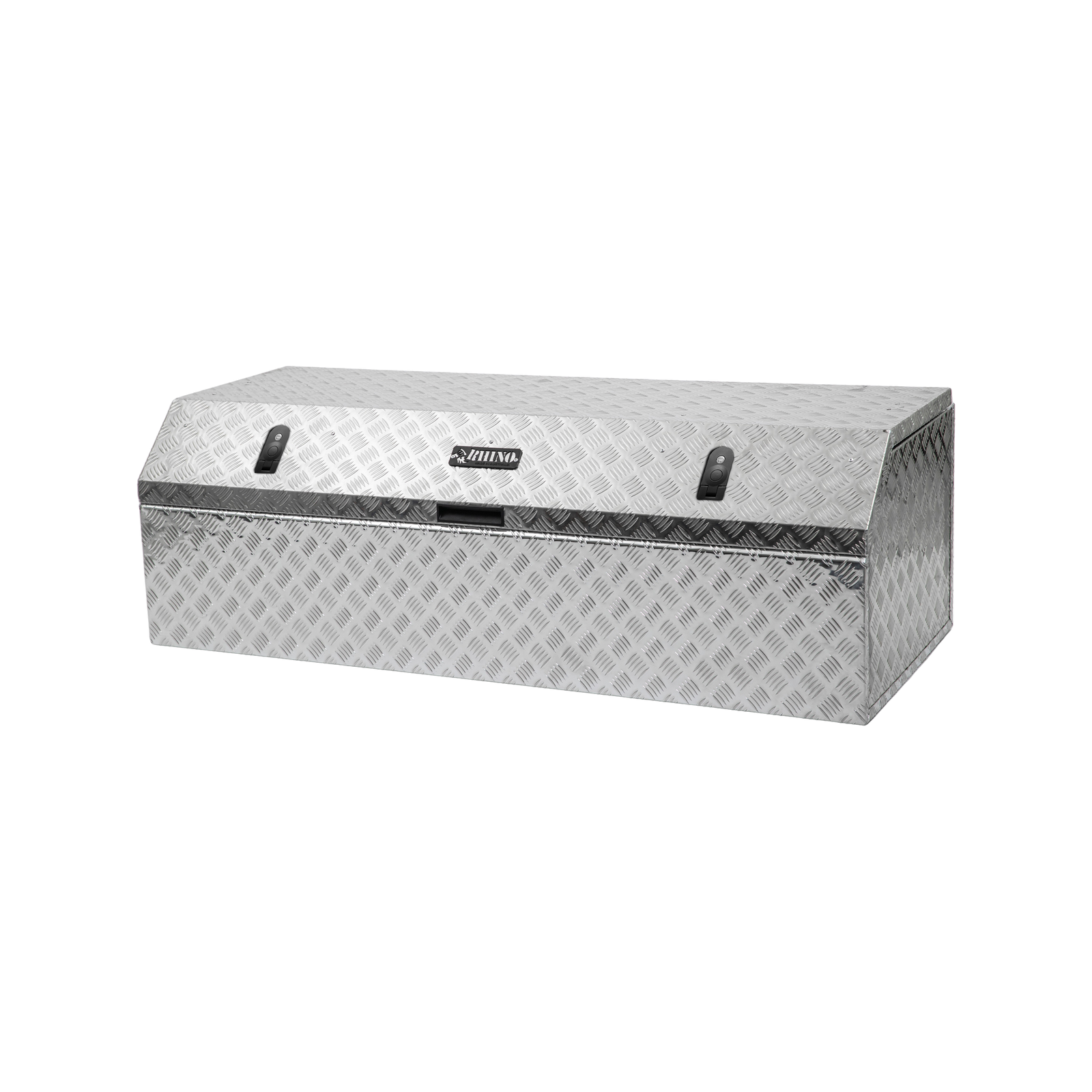 Rhino 1470 x 600 x 470mm Aluminium Checkerplate Ute Toolbox Bunnings