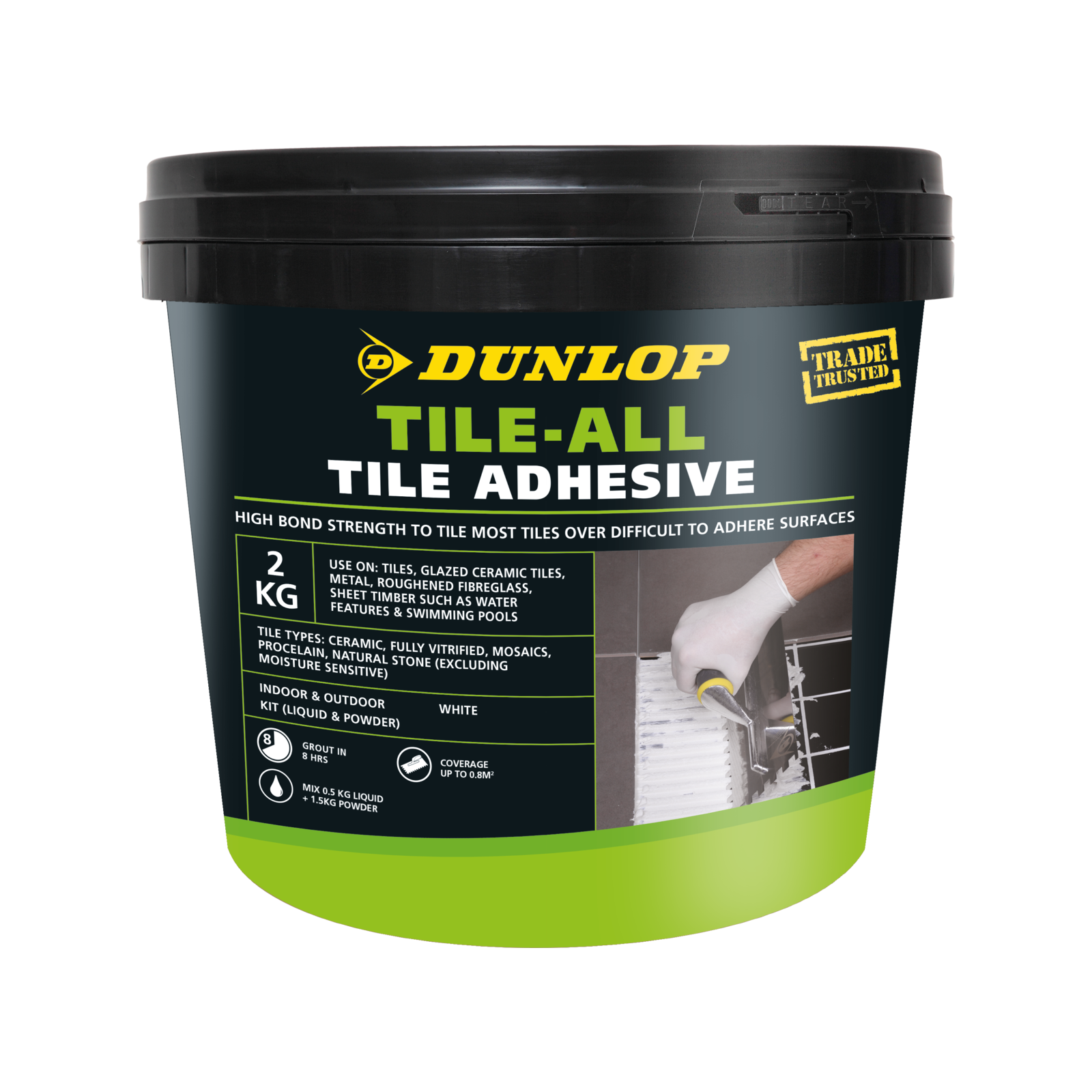 Dunlop 2kg TileAll Tile Adhesive Bunnings Australia