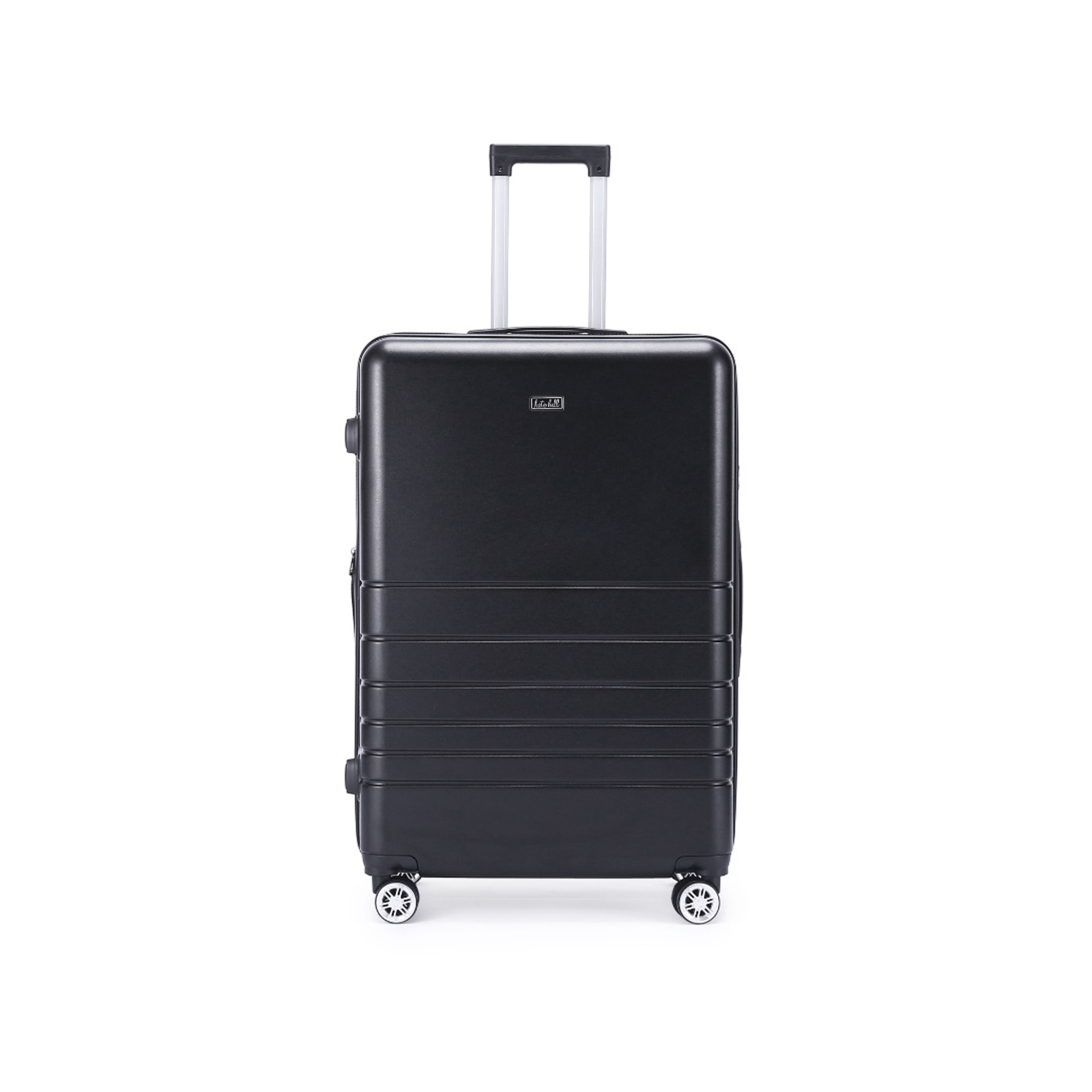 Kate Hill Bloom Luggage Large Wheeled Trolley Hard Suitcase Black 120 ...