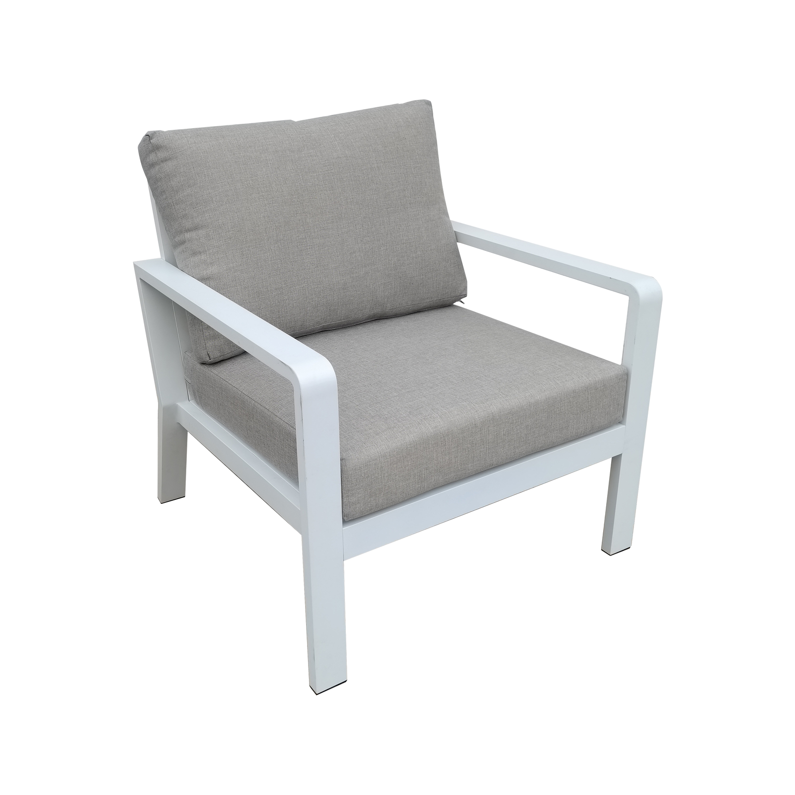 Mimosa White Solaris 1 Seater Lounge Bunnings Australia
