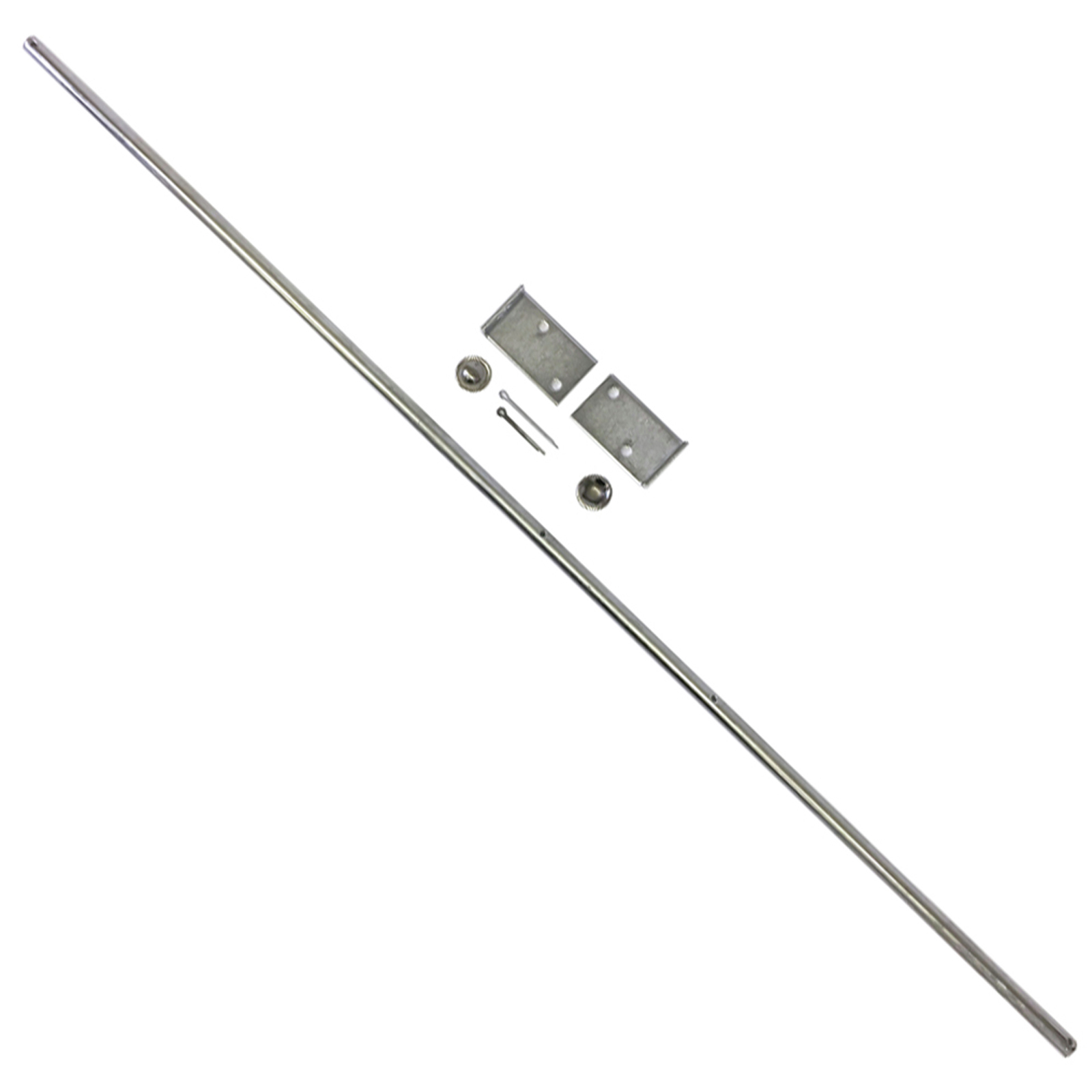 Ambassador 450 900mm 3/4" Adjustable Axle with Caps and Pins