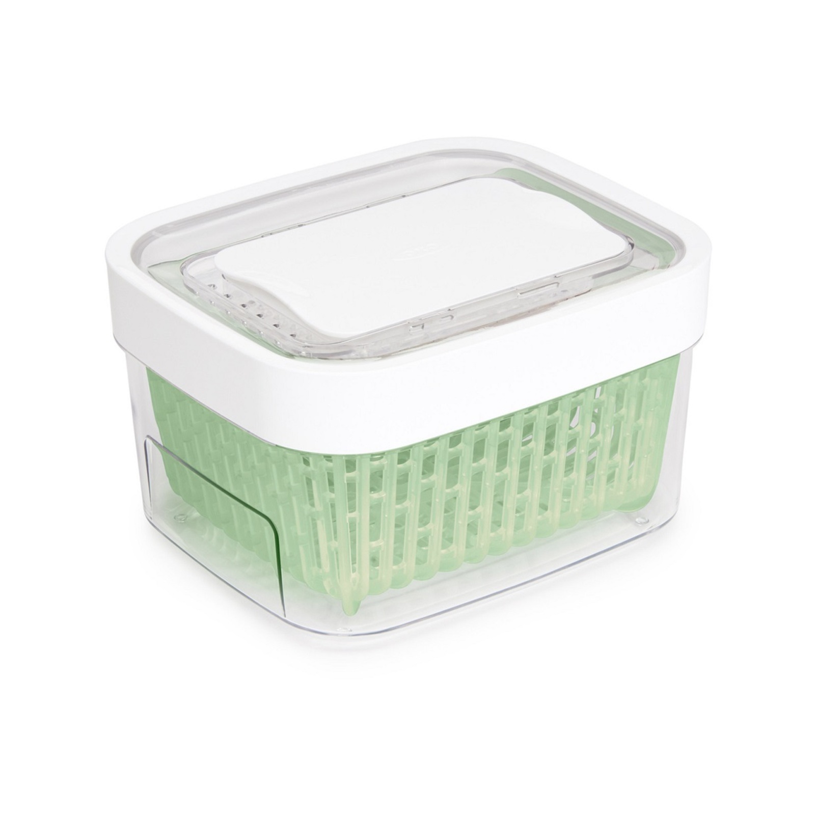 OXO Good Grips Greensaver - Gemüsefacheinsatz Mit Aktivkohlefilter Für Mehr Frische