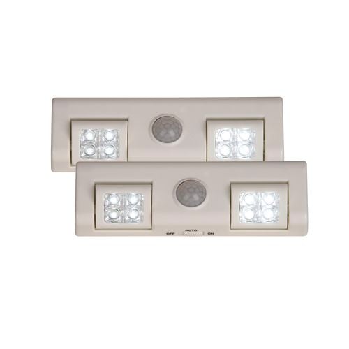 Magic Living LED Light With Sensor 2 Pack White Bunnings