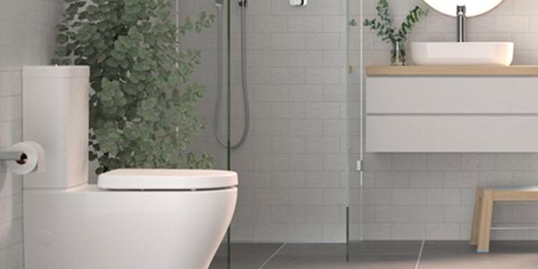 "Caroma Luna Cleanflush Wall Faced Toilet Suite"