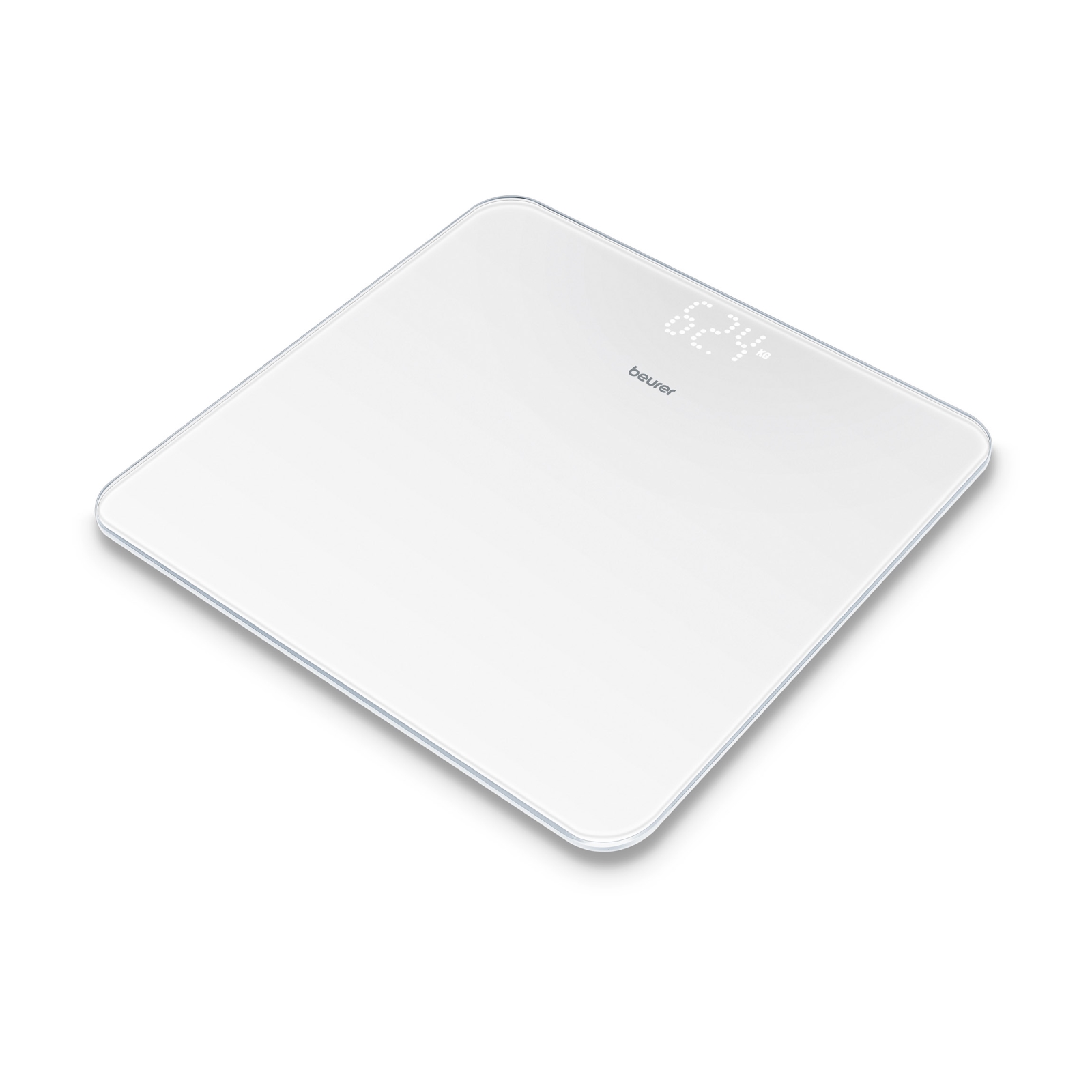 Beurer GS225 White Glass Digital Bathroom Scales Bunnings Australia