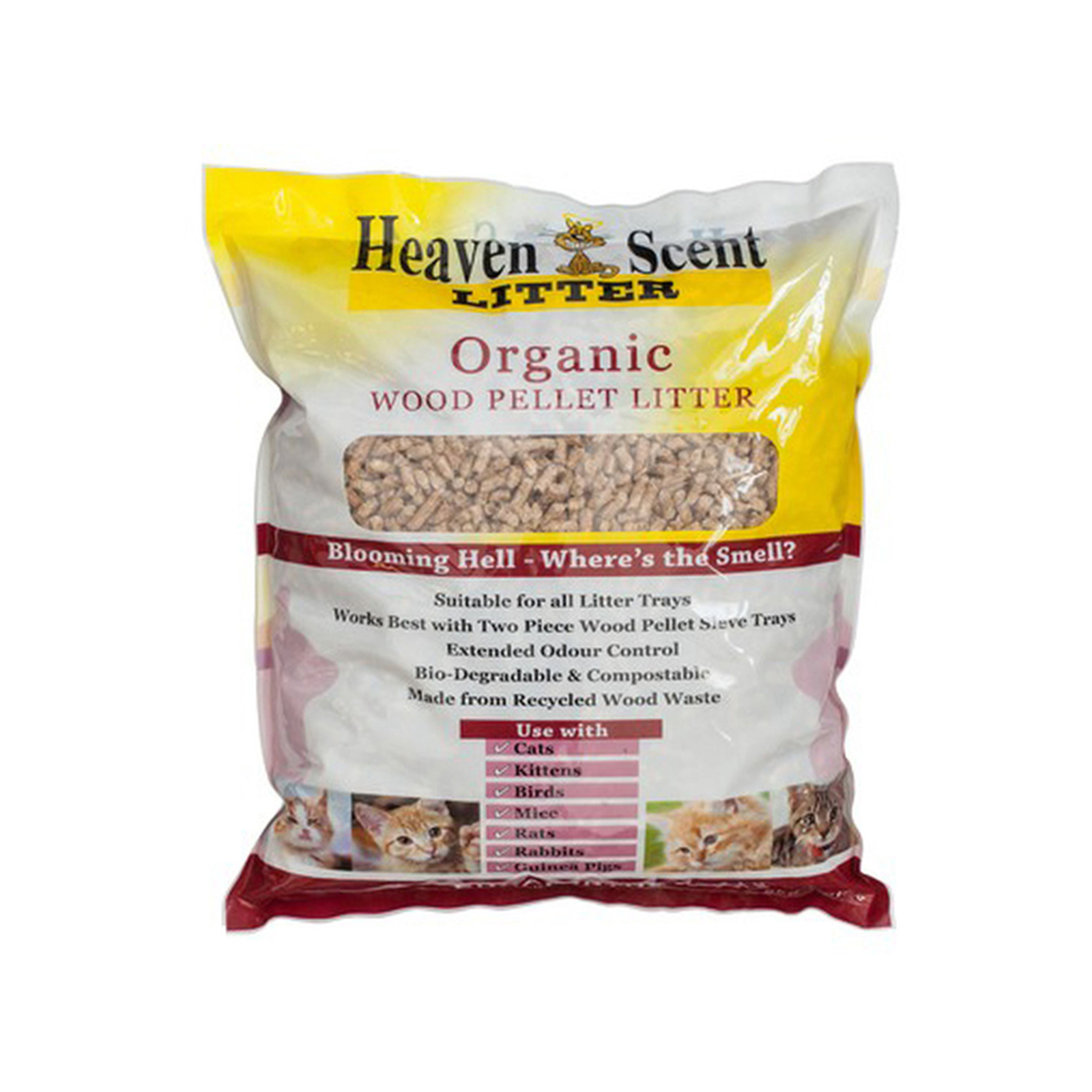 5kg Heaven Scent Wood Pellet Pet Litter - Bunnings Australia