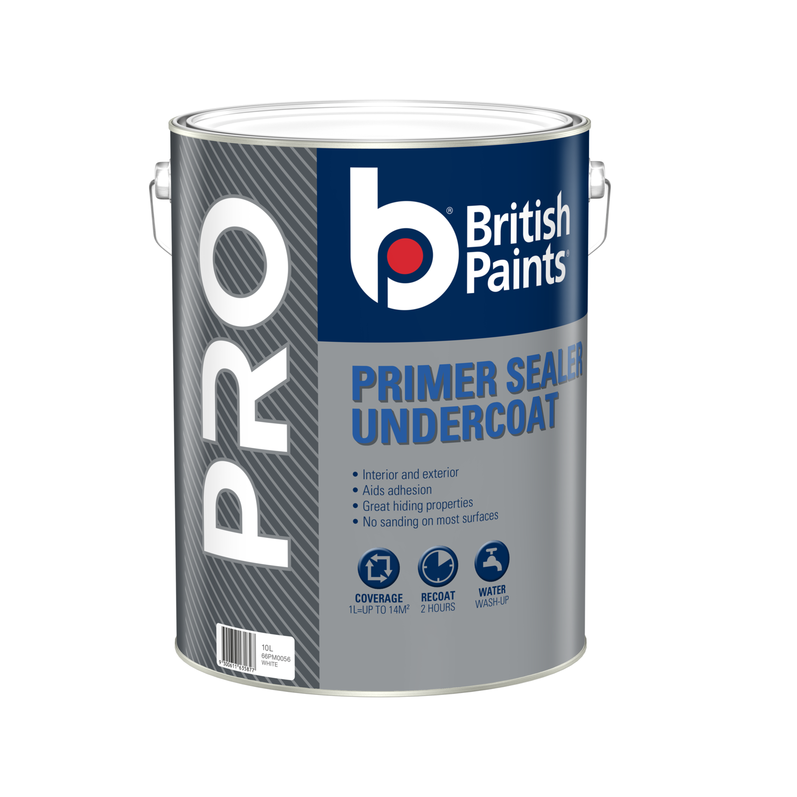 British Paints 10L Pro Primer Sealer Undercoat Paint Bunnings Australia