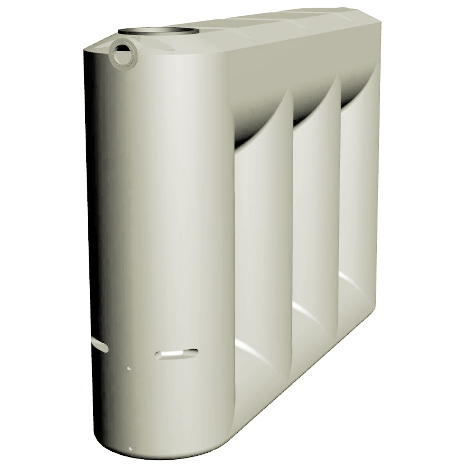 NextGenRoto 4000L Polyethylene Slimline Water Tank - Beige - Bunnings  Australia