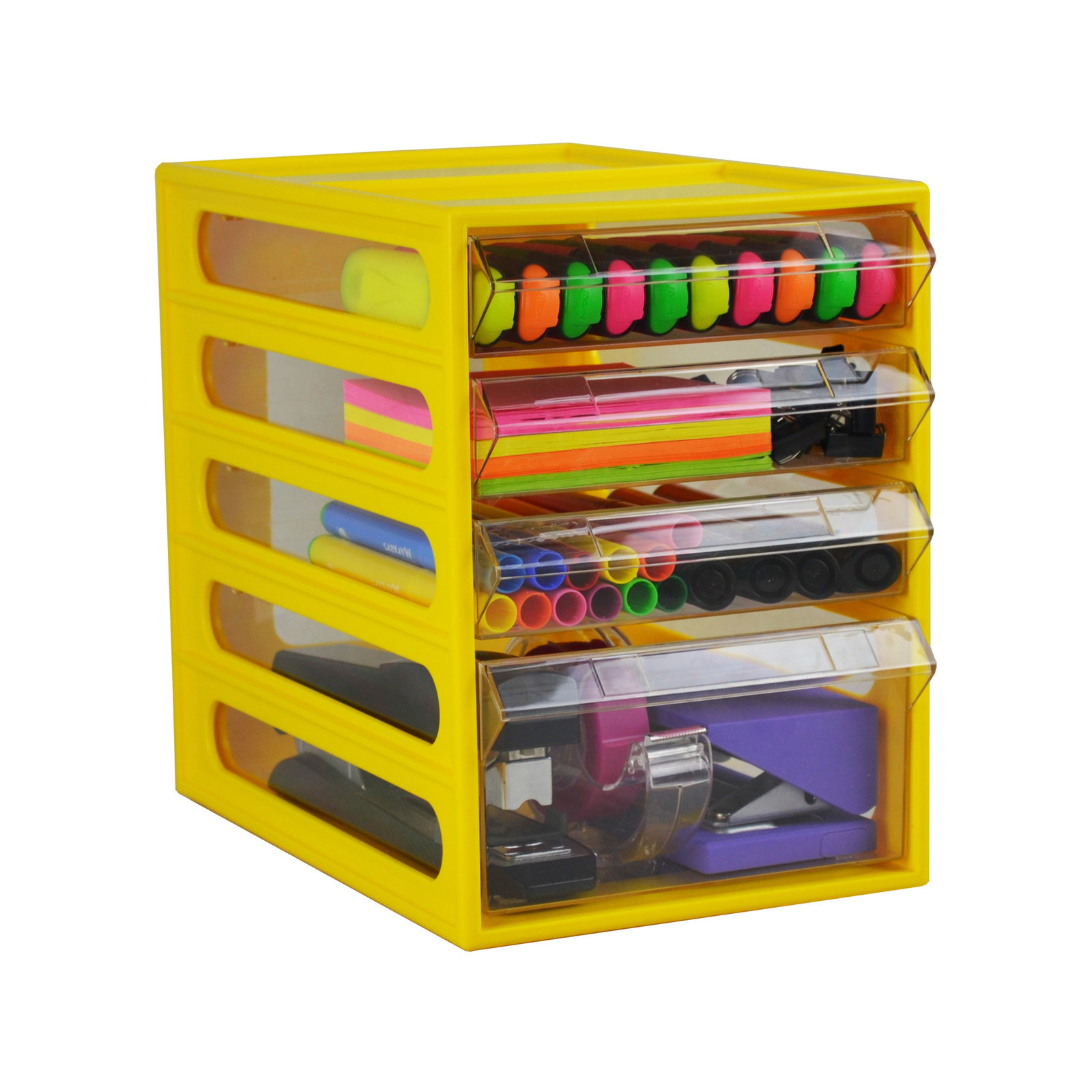 4Tier Office Storage Station Drawer Home Stationary Box