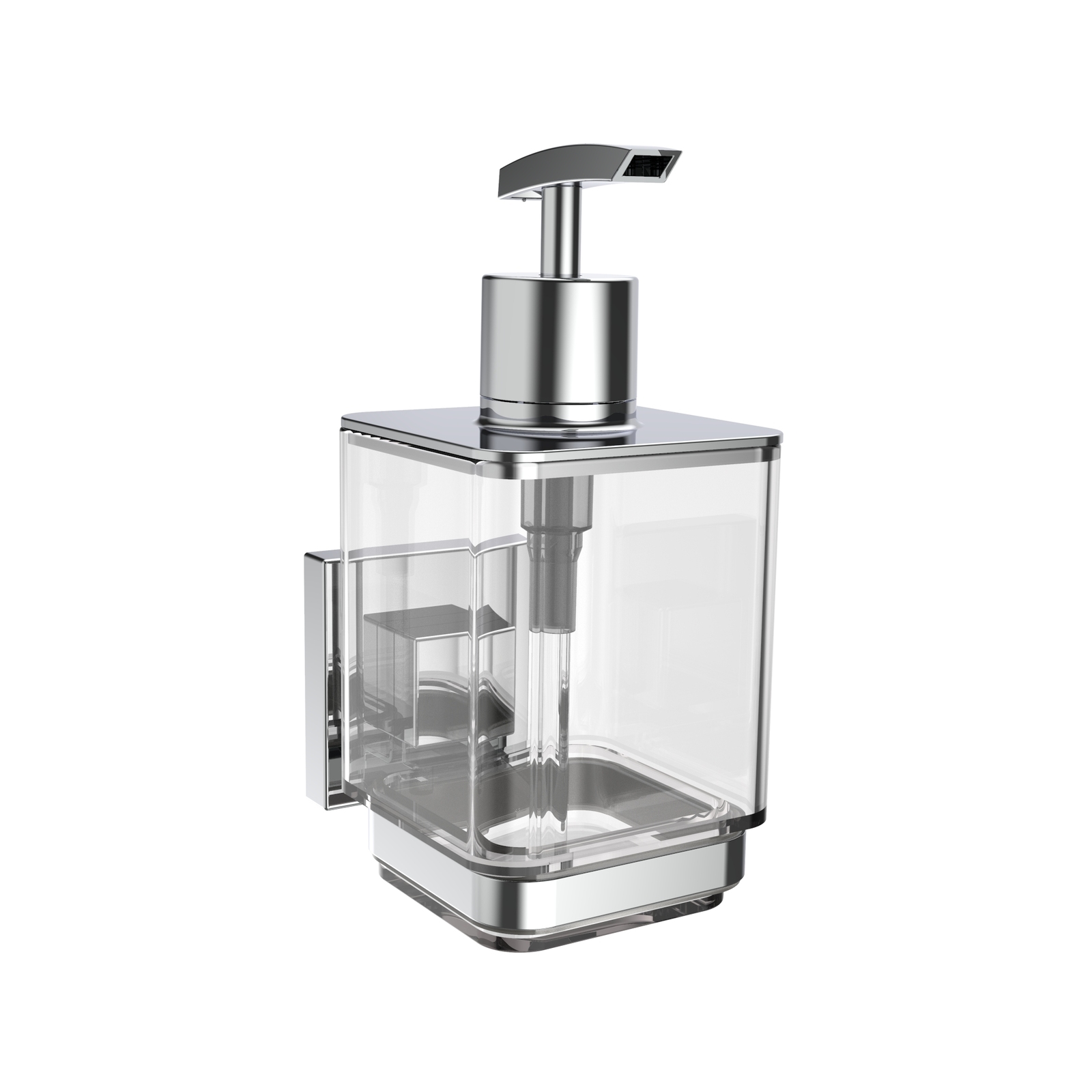 FusionLoc 13kg Stainless Steel Suction Liquid Soap Dispenser