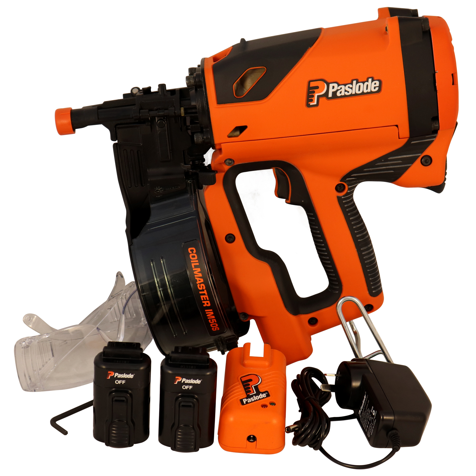 Paslode Cordless LithiumIon Impulse Coil Master Nail Gun B40001