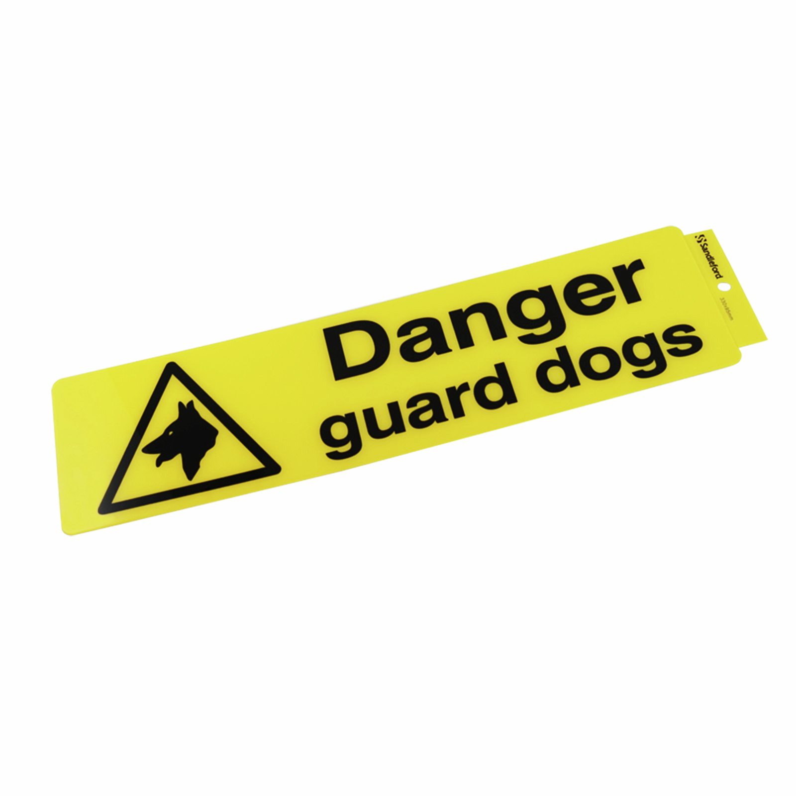 Sandleford Danger Guard Dogs Self Adhesive Sign Bunnings Australia
