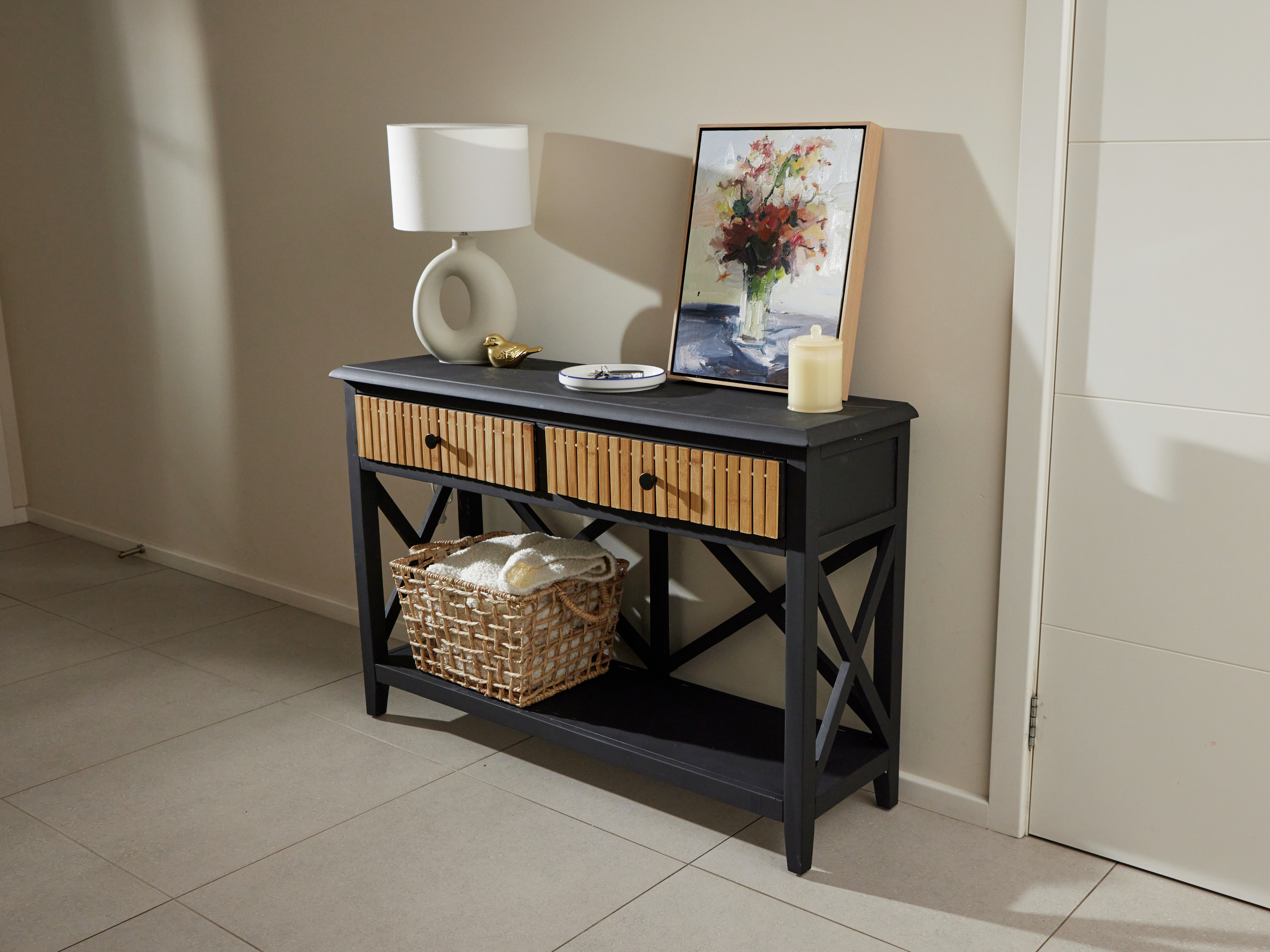 Bunnings console outlet table