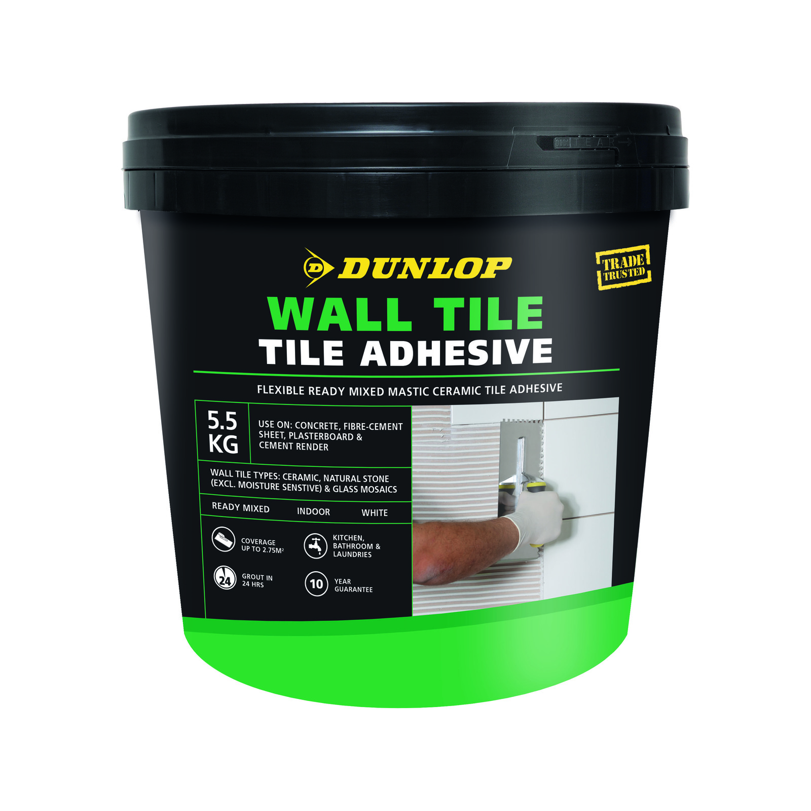 Dunlop 5.5kg Wall Tile Adhesive Bunnings Australia