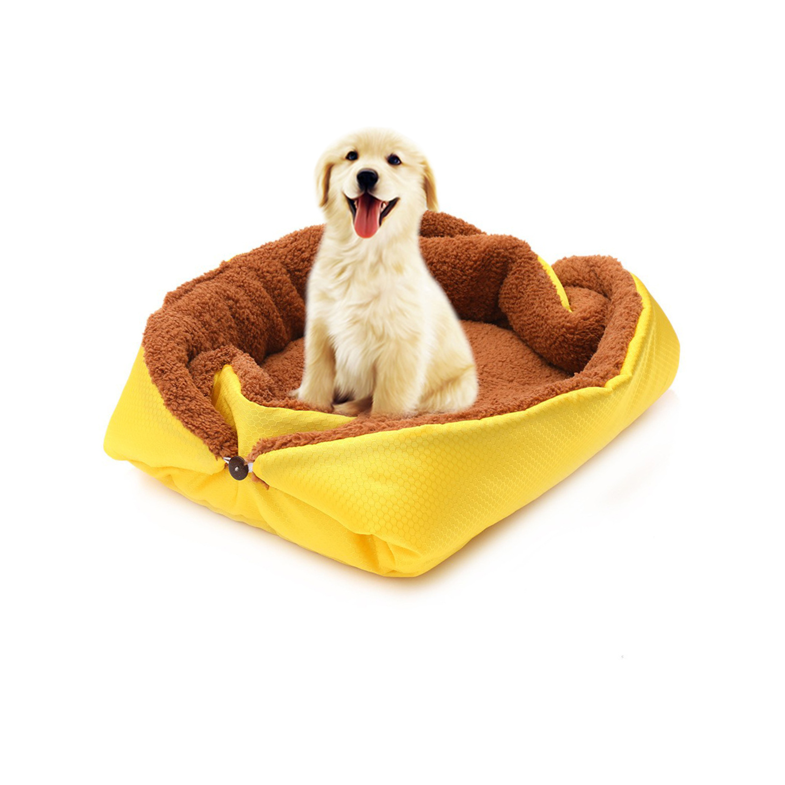 SOGA Yellow Dualpurpose Pet beds Bunnings Australia