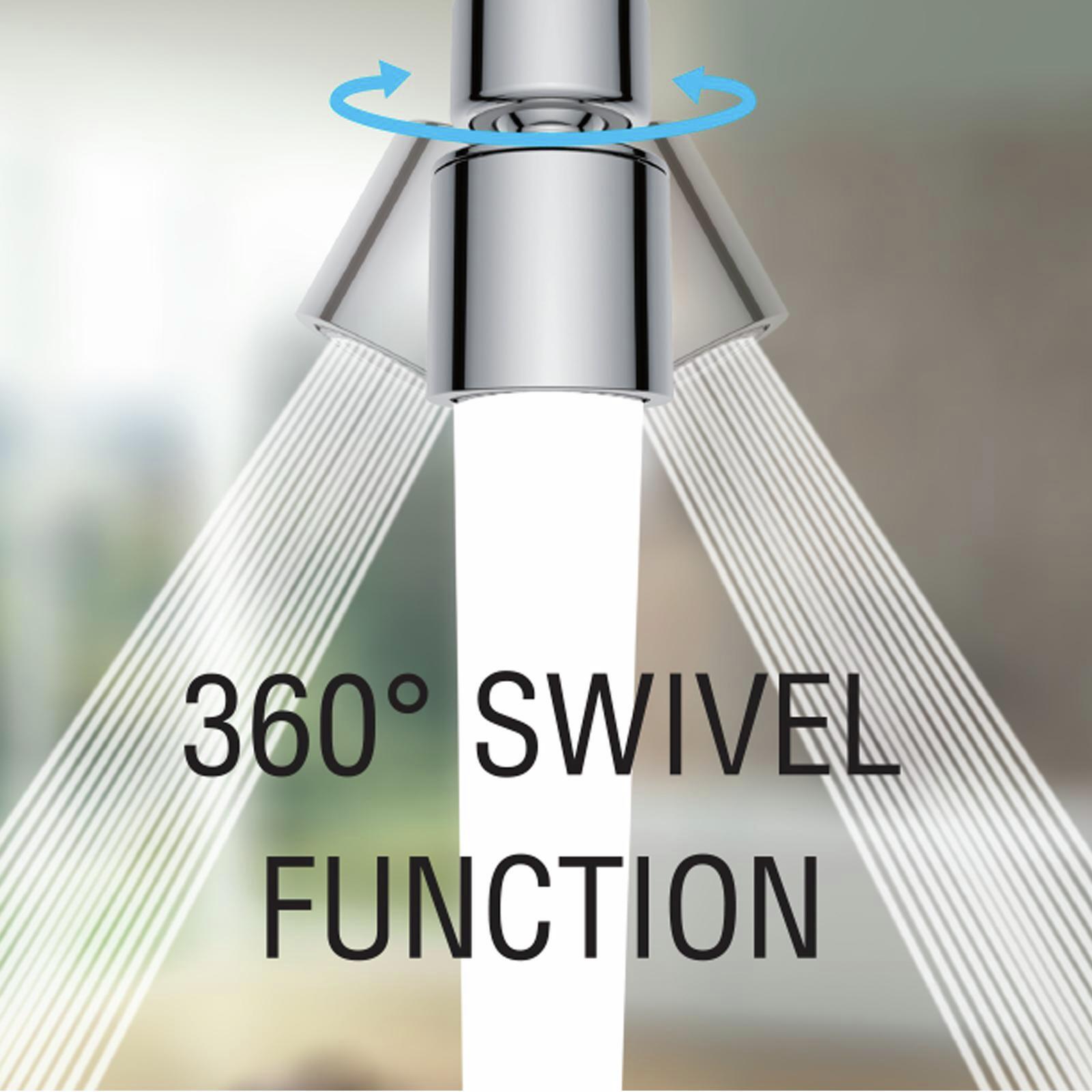 EnduraSeal WELS 5 Star 6L/min Chrome Female MultiFunction Swivel