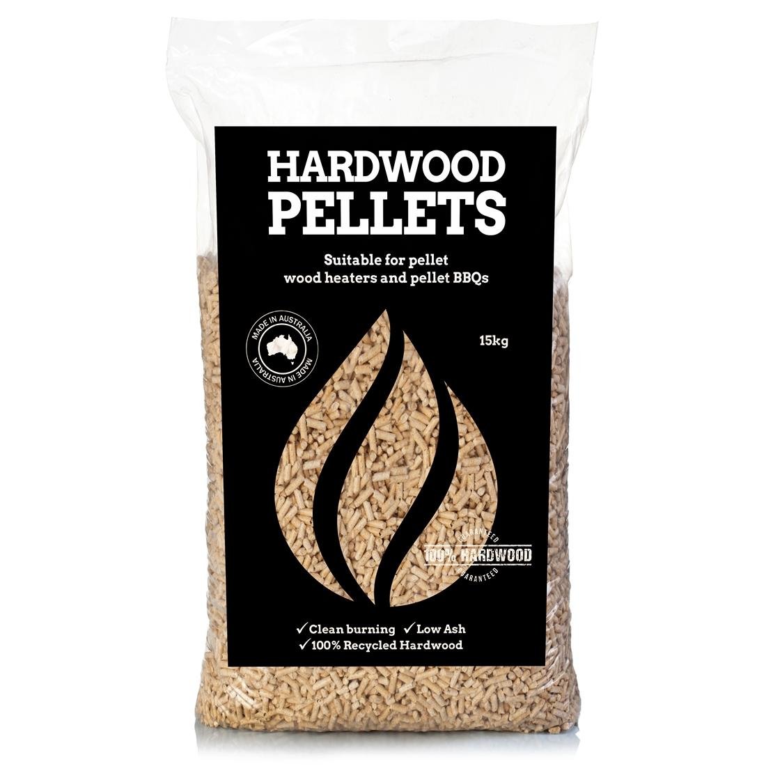 Hardwood 15kg BBQ and Heater Pellets Bunnings Australia