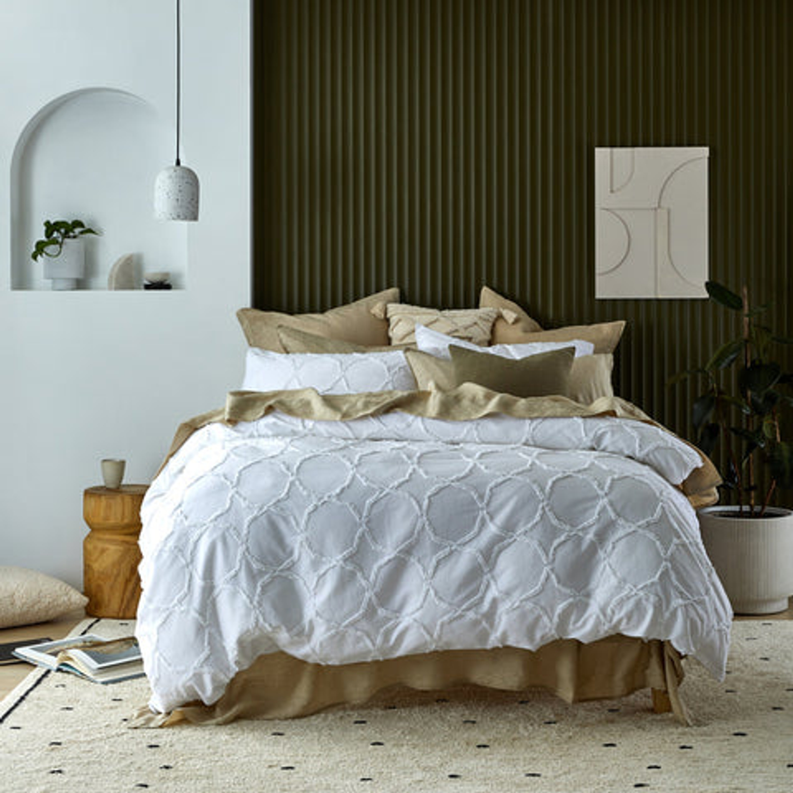 MyHouse Sakura Quilt Cover Set Double Bunnings Australia