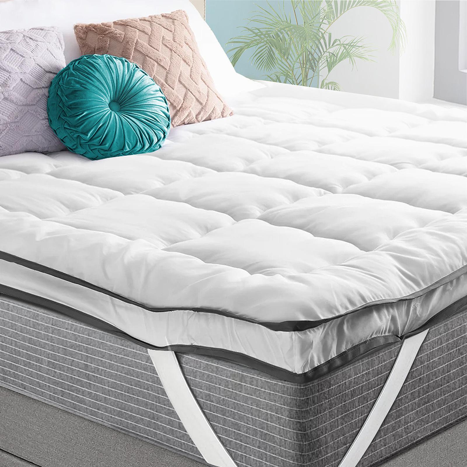 Starry Eucalypt Pillowtop Mattress Topper 7cm Single Bunnings Australia