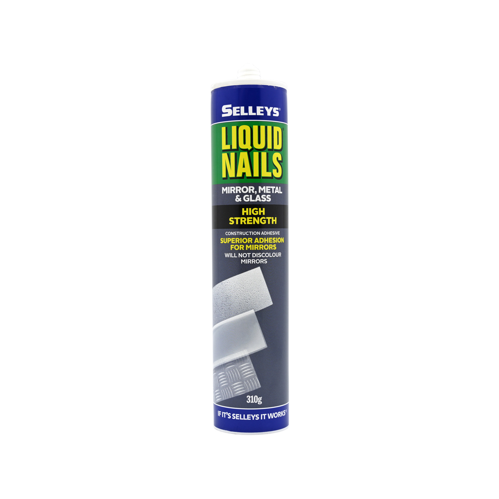 Selleys 310g Liquid Nails Mirror Metal And Glass Adhesive Bunnings