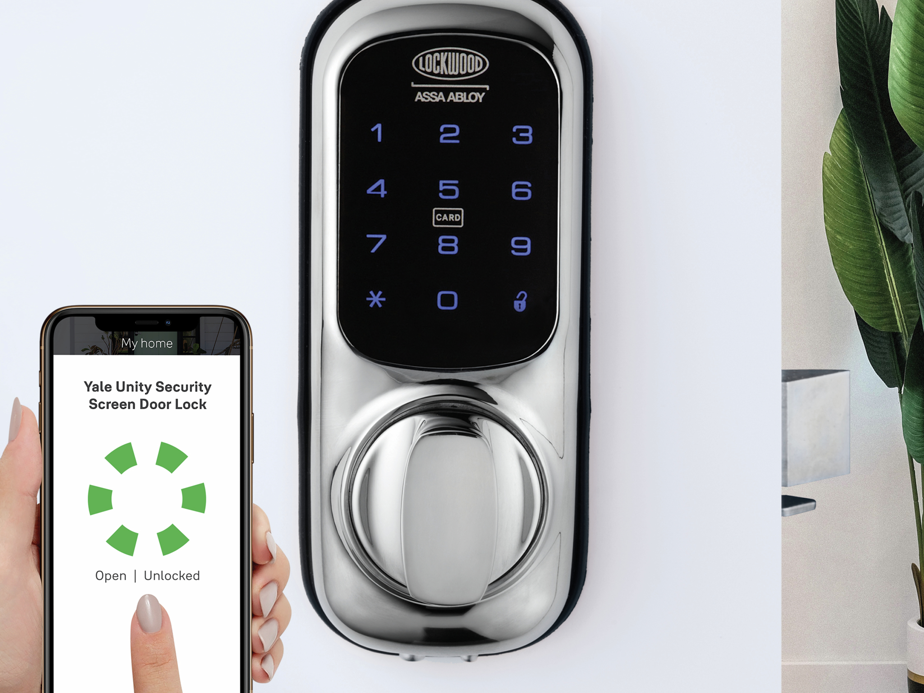 Unlock your Smart Home with a Yale Smart Door Lock