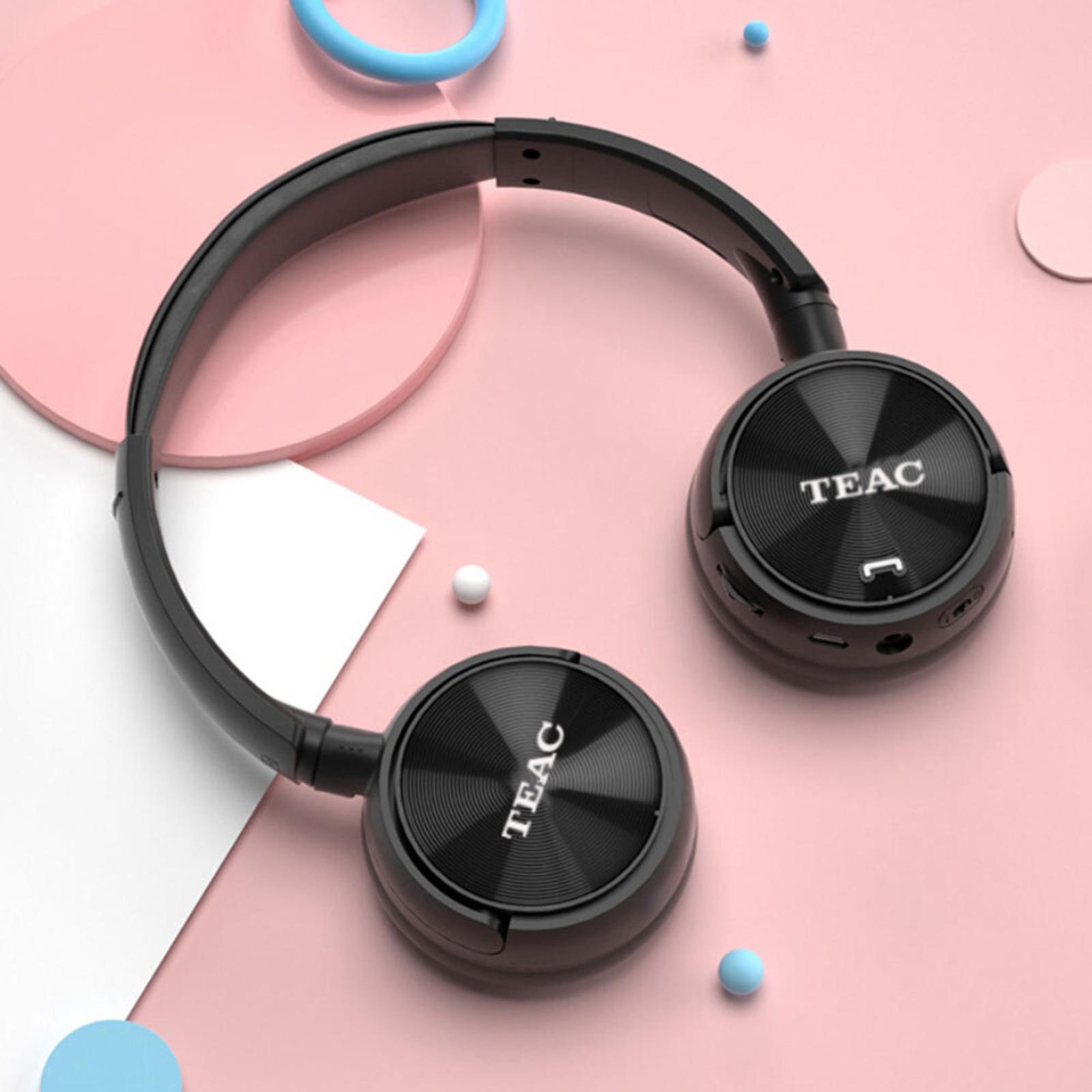 Teac Bluetooth On Ear Wireless Headphones Black Bunnings Australia