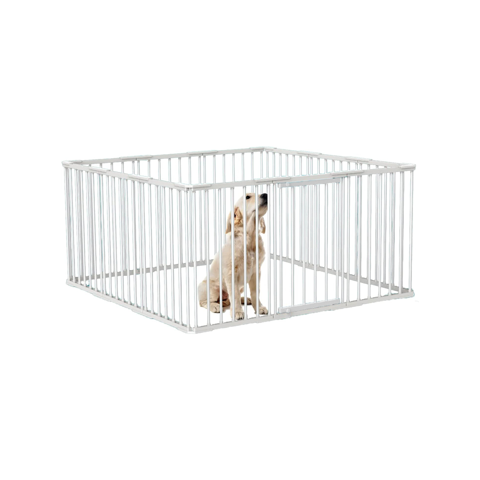 Cage Baby Playpen Bunnings Perma Child Safety White Ultimate 3-in