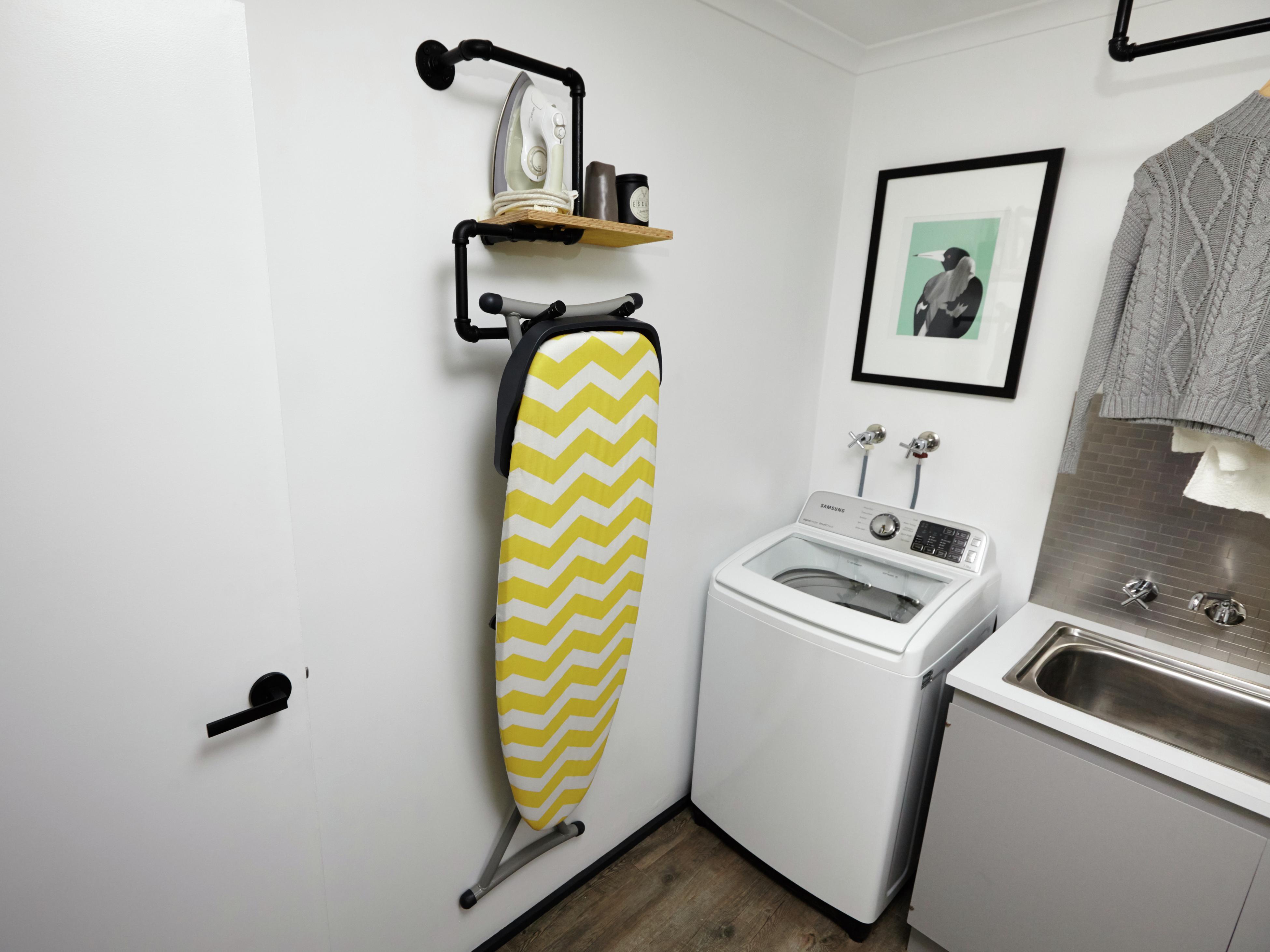 D.I.Y. Ironing Board Storage And Shelf Bunnings New Zealand